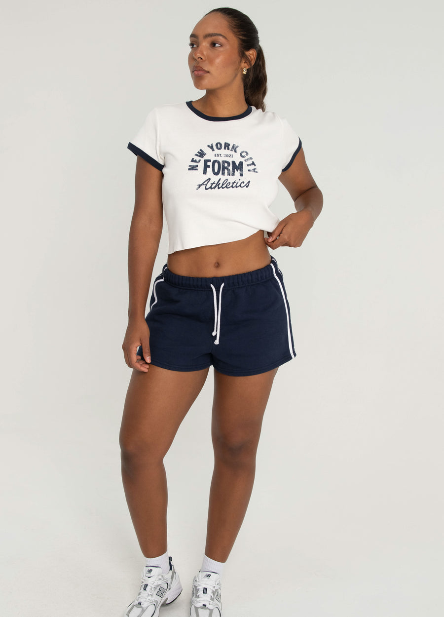 FORM Athletics Tee - Navy