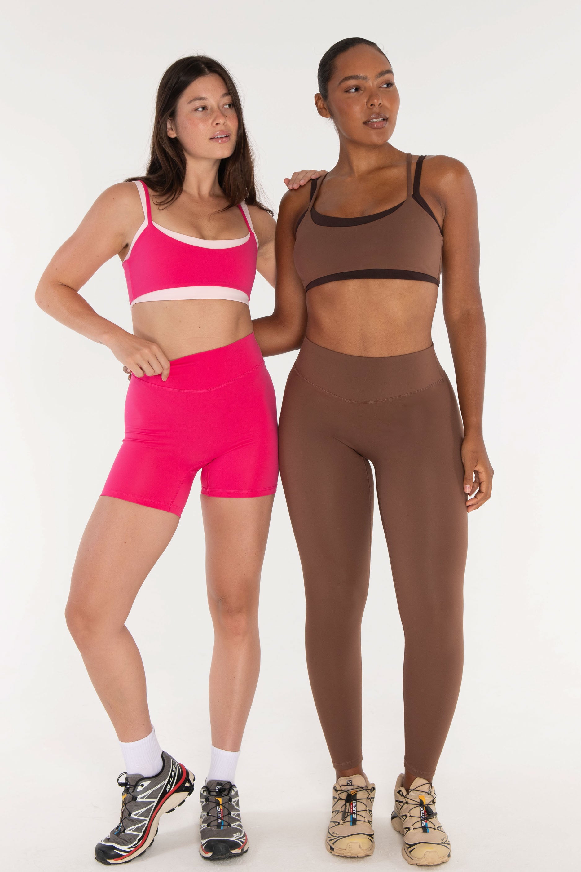 Layered Bra   Flirt/Light Pink
