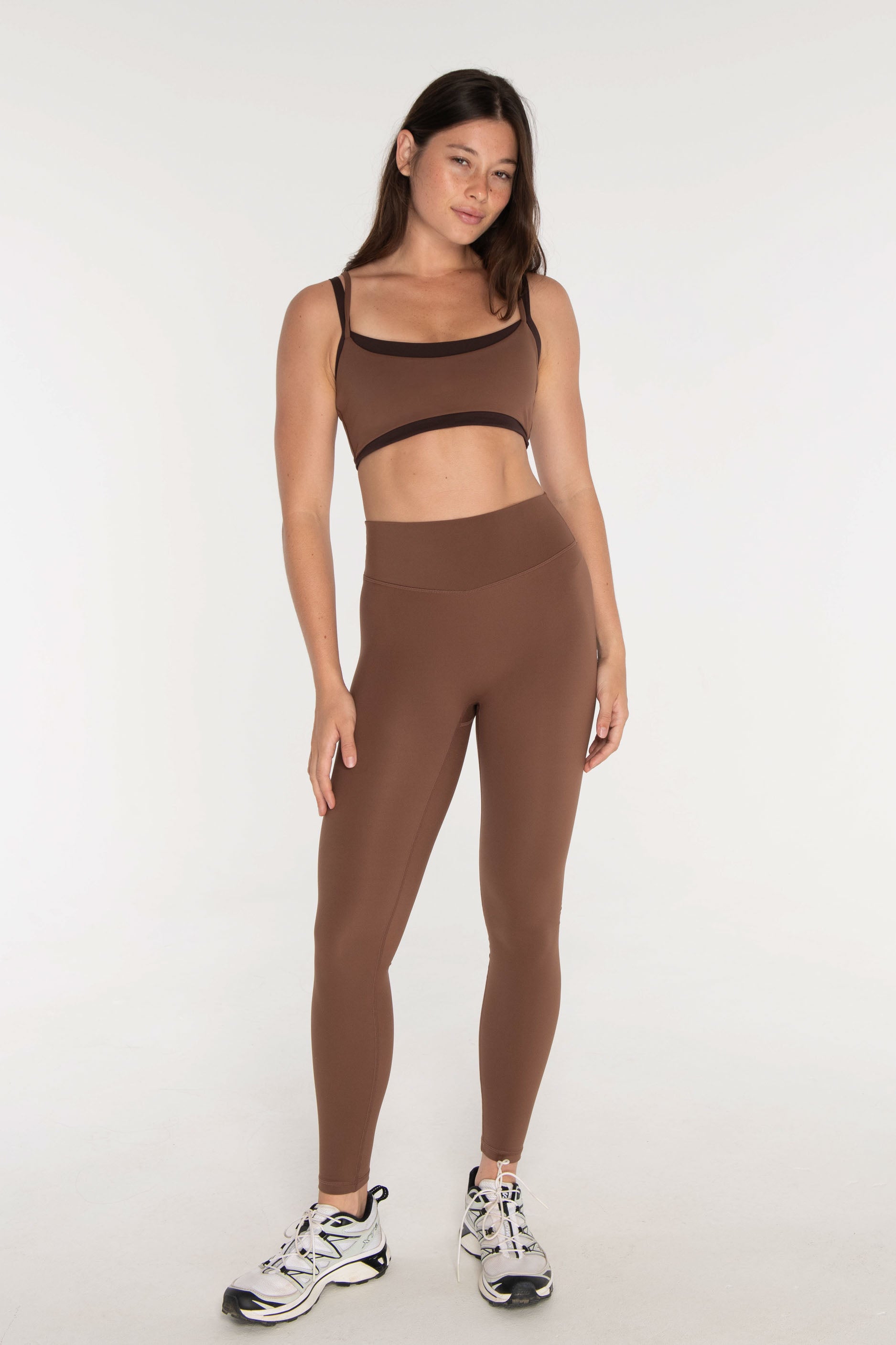 Layered Bra   Teddy/Espresso
