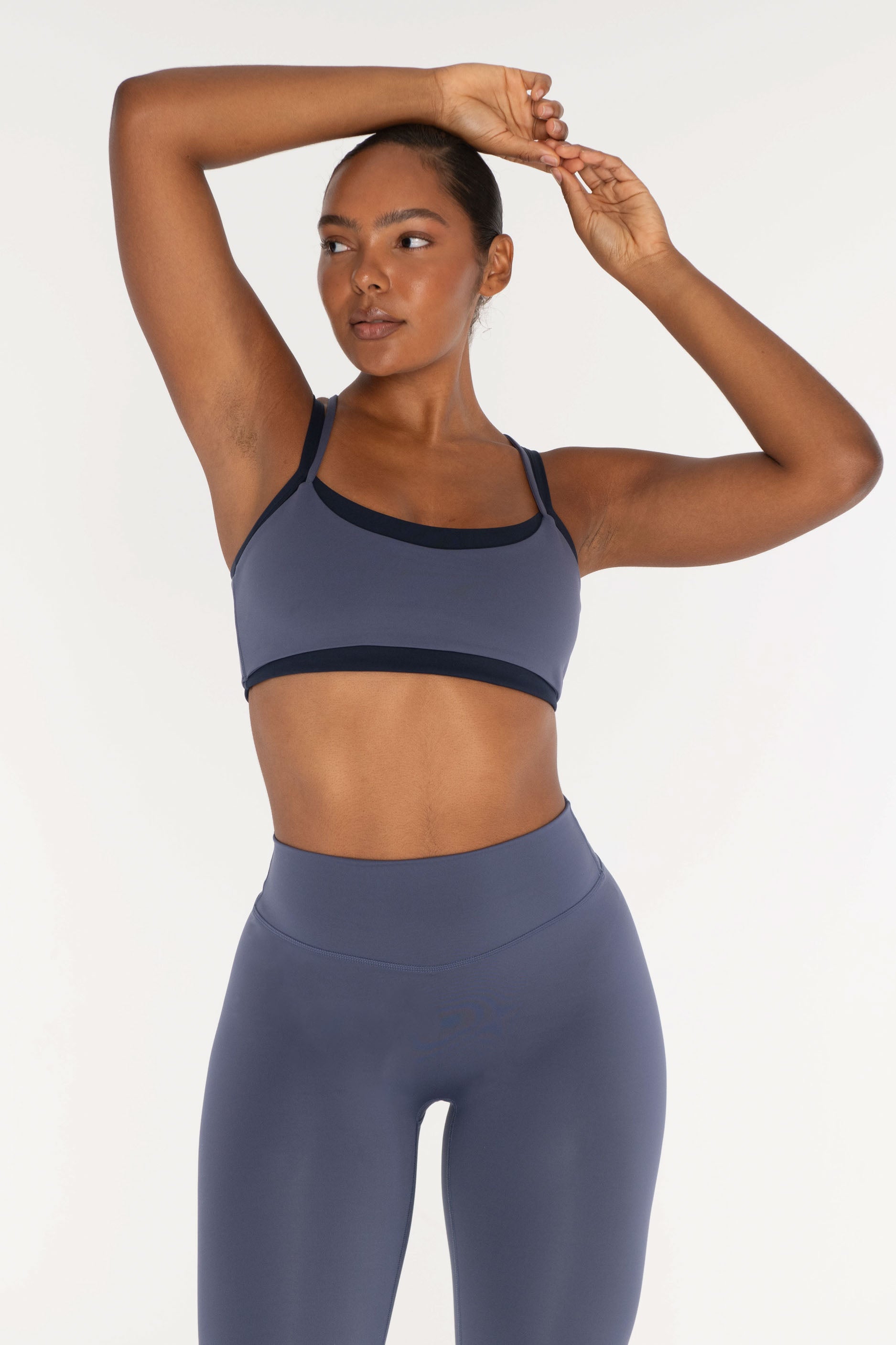 Layered Bra   Ocean/Navy
