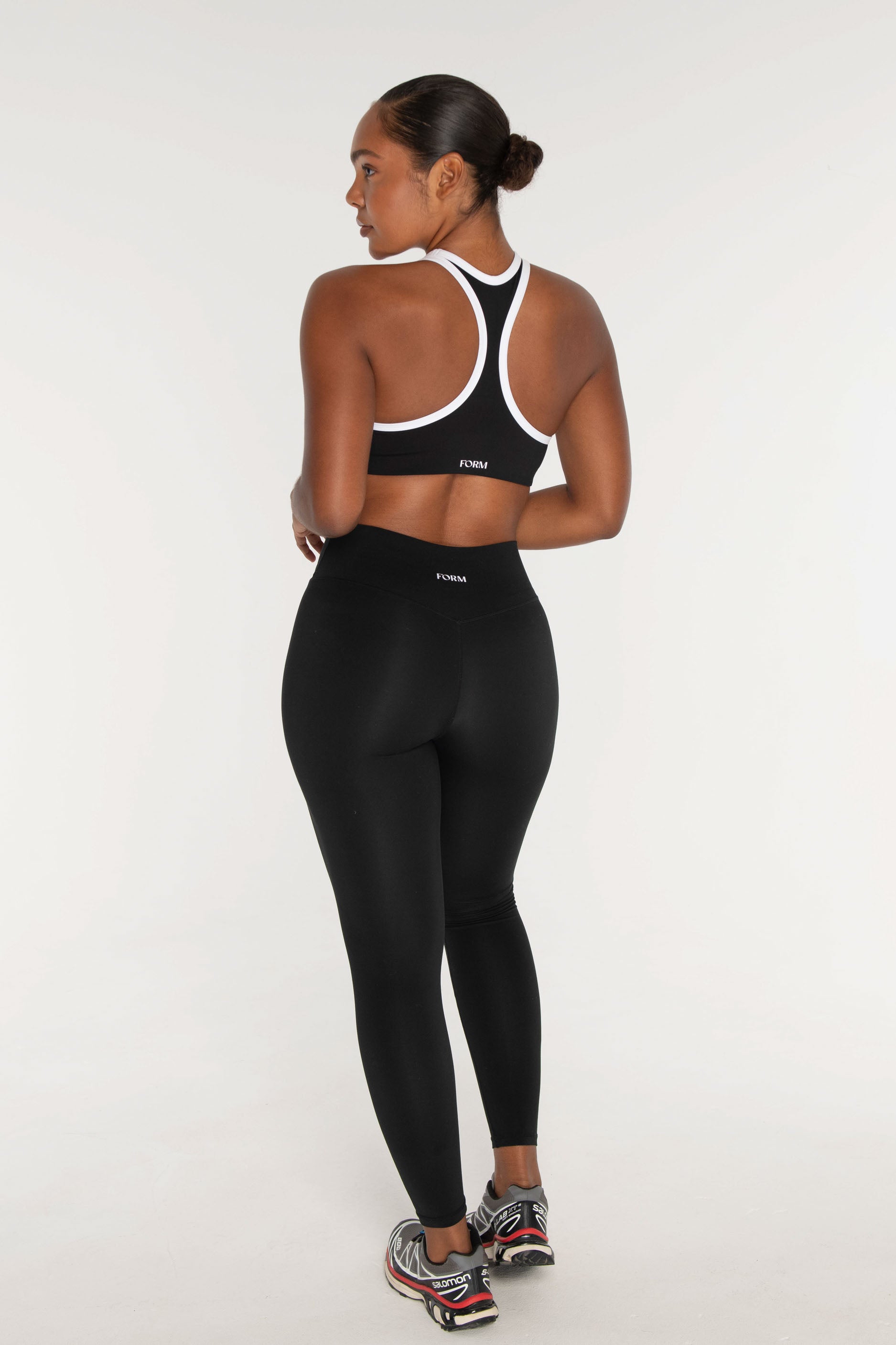 Racer Bra   Black/White
