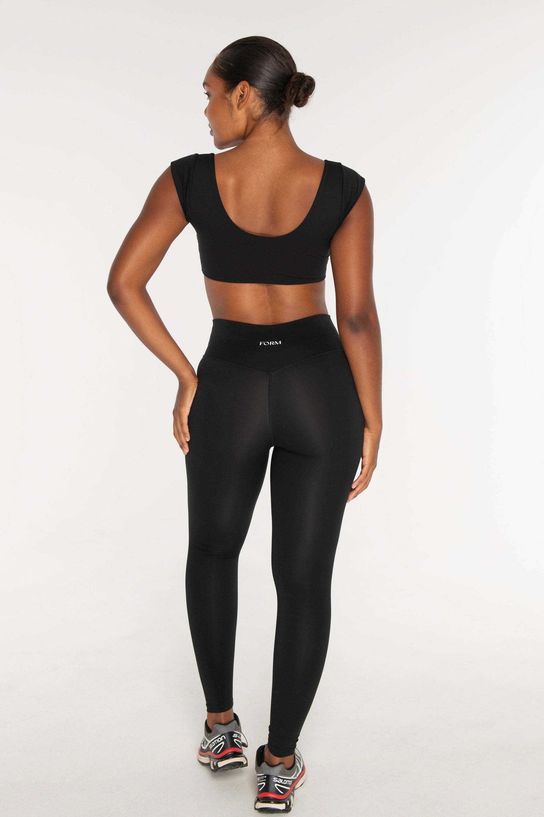 Cap Sleeve Bra   Black
