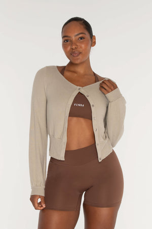 Cardigan Sweater Oatmeal