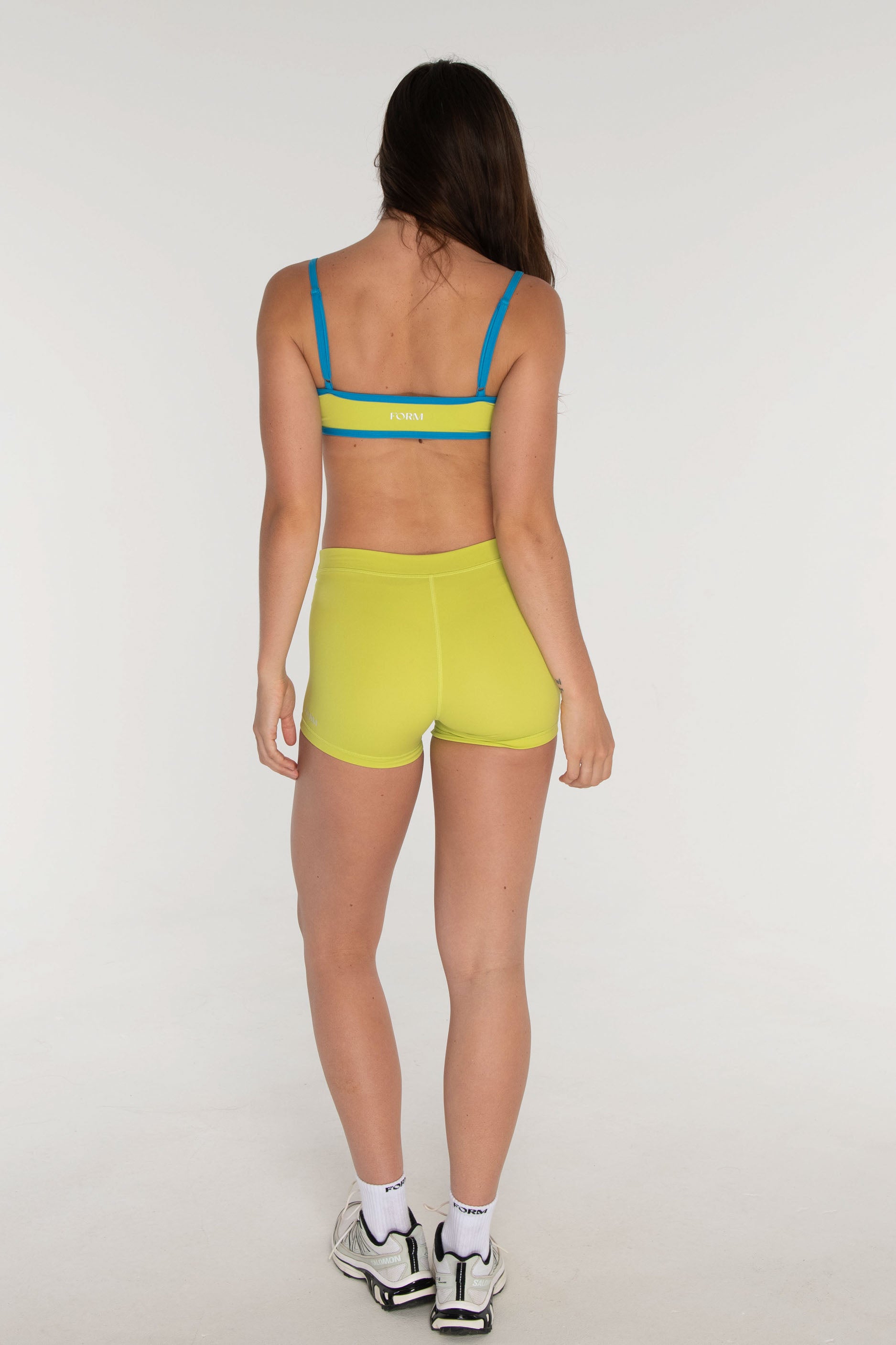 Triangle Bra   Lime

