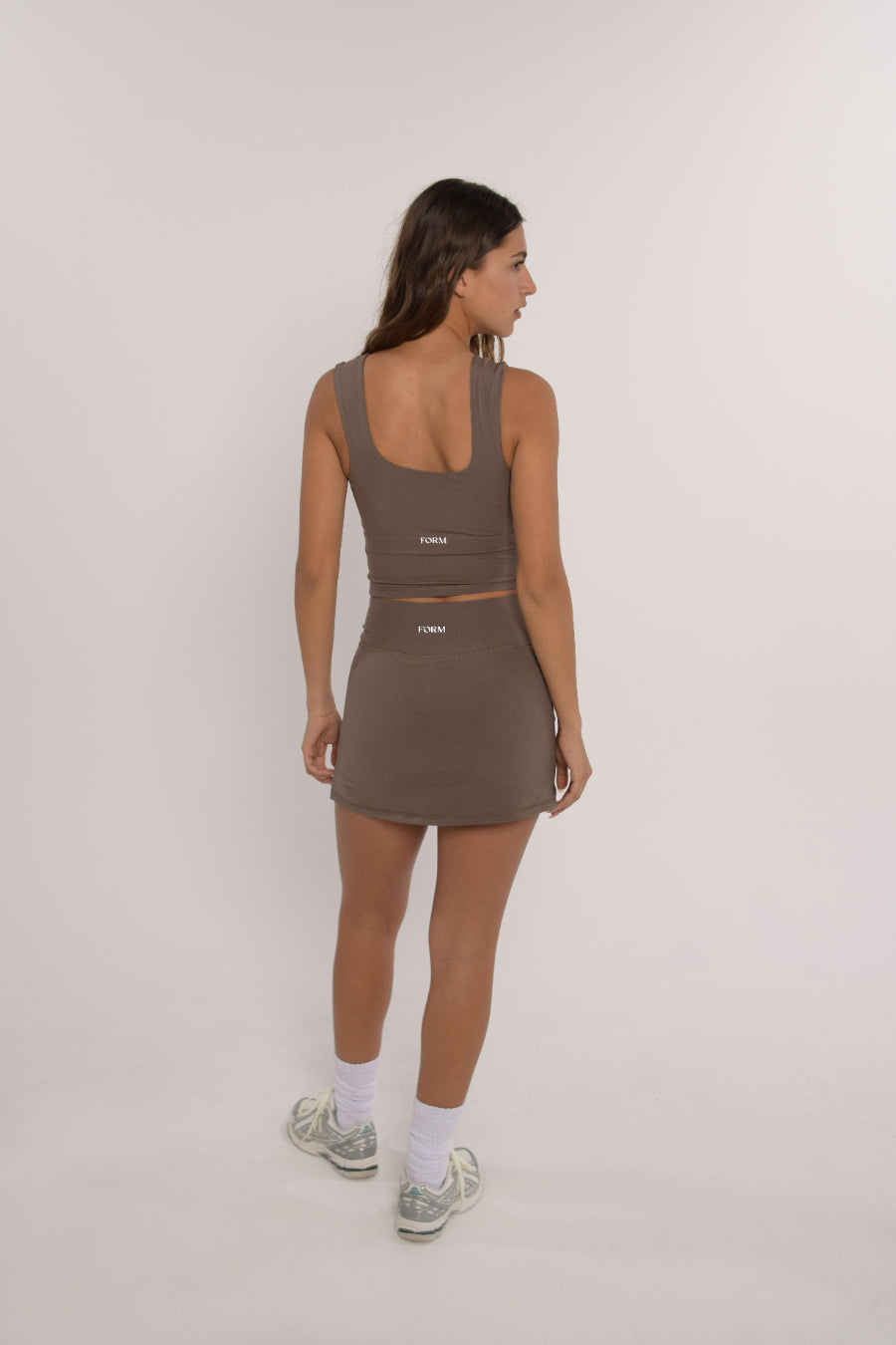 Tennis Skirt   Walnut
