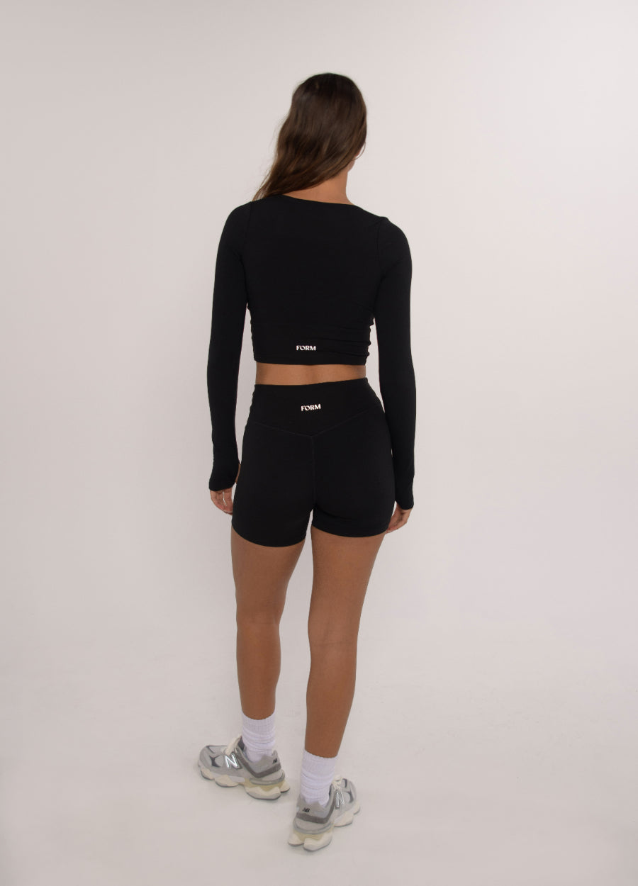 Square Long Sleeve - Black