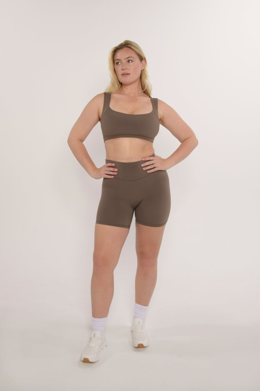 Sweetheart Supporter Bra   Walnut
