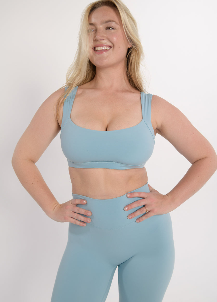 Sweetheart Supporter Bra - Sky