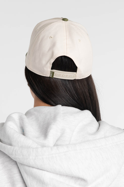 New York FORM Hat - Green/Cream
