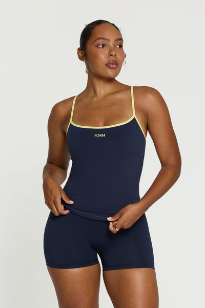 FORM Cami - Navy/Lemon