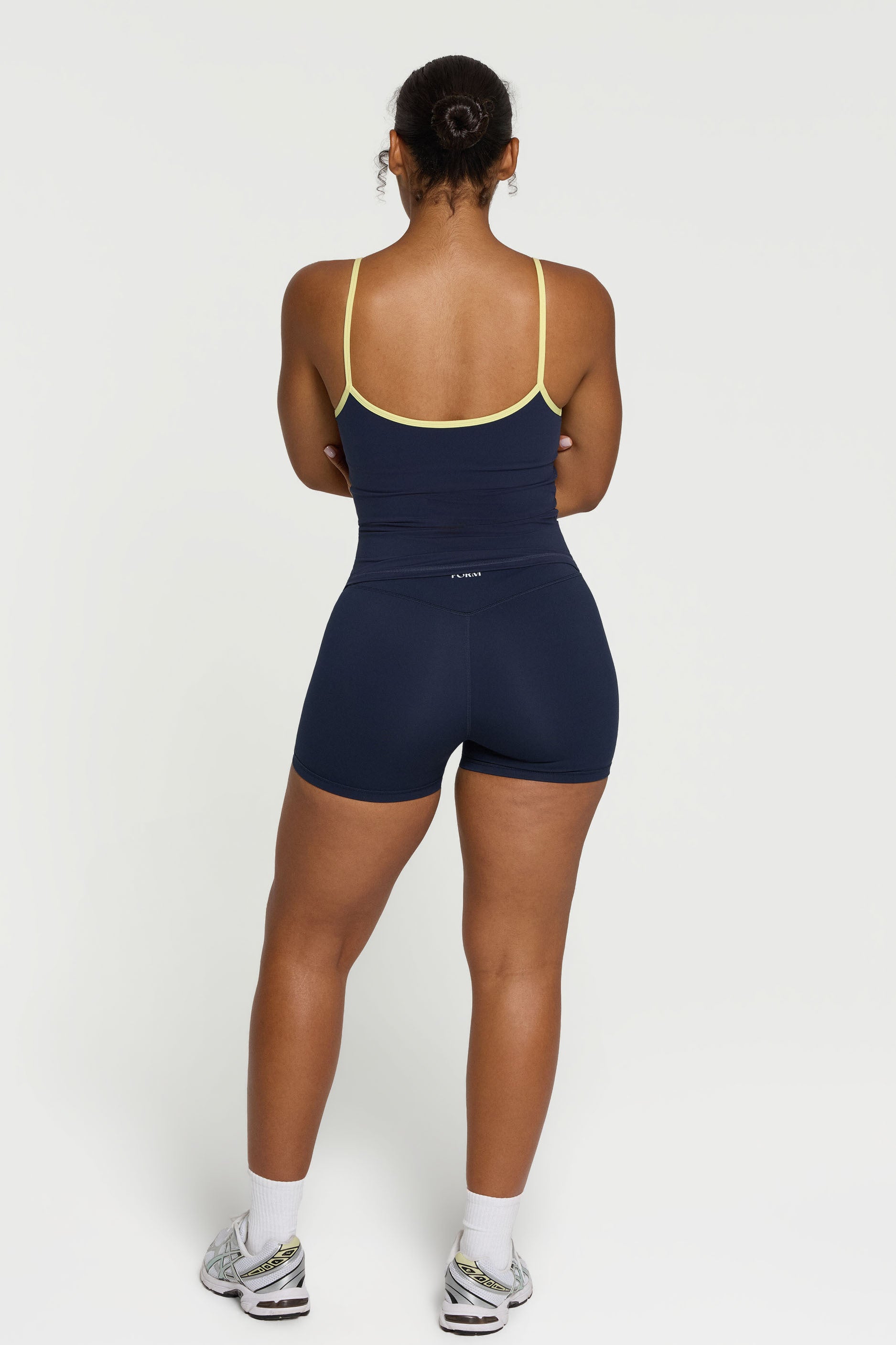 FORM Cami   Navy/Lemon
