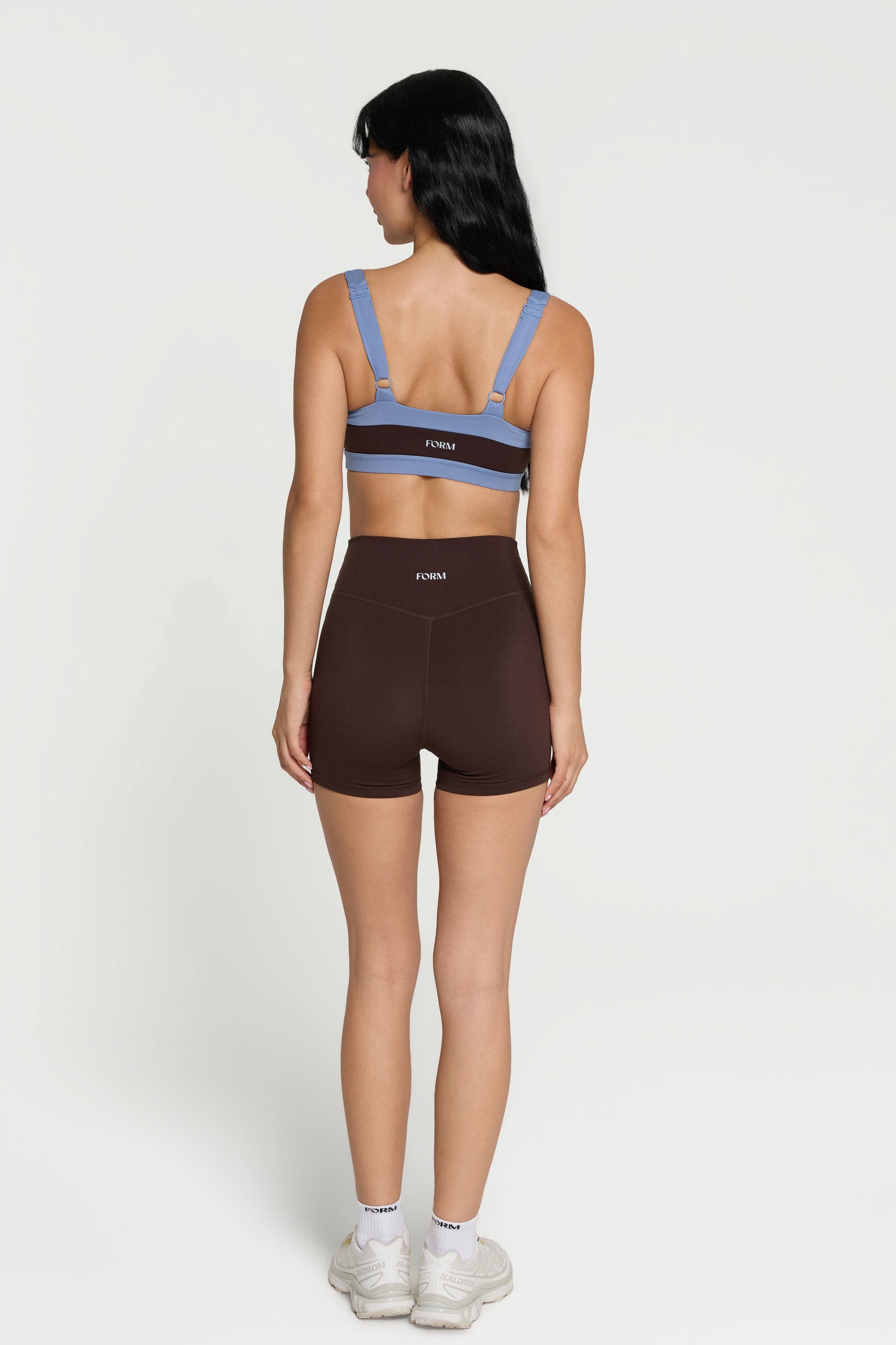 Straight Neck Bra    Espresso/Glacier
