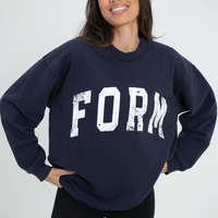 FORM Crewneck - Navy