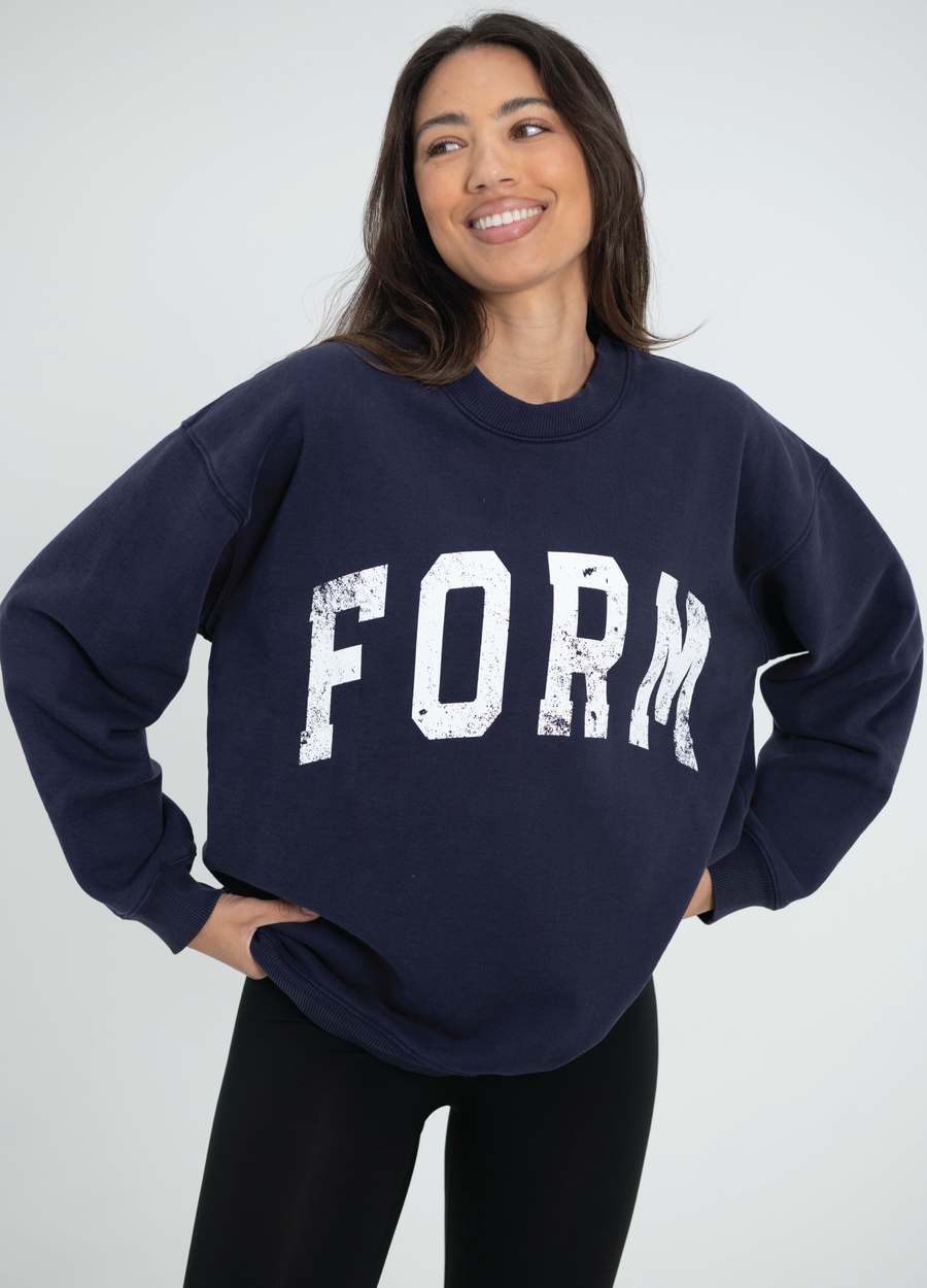 FORM Crewneck - Navy