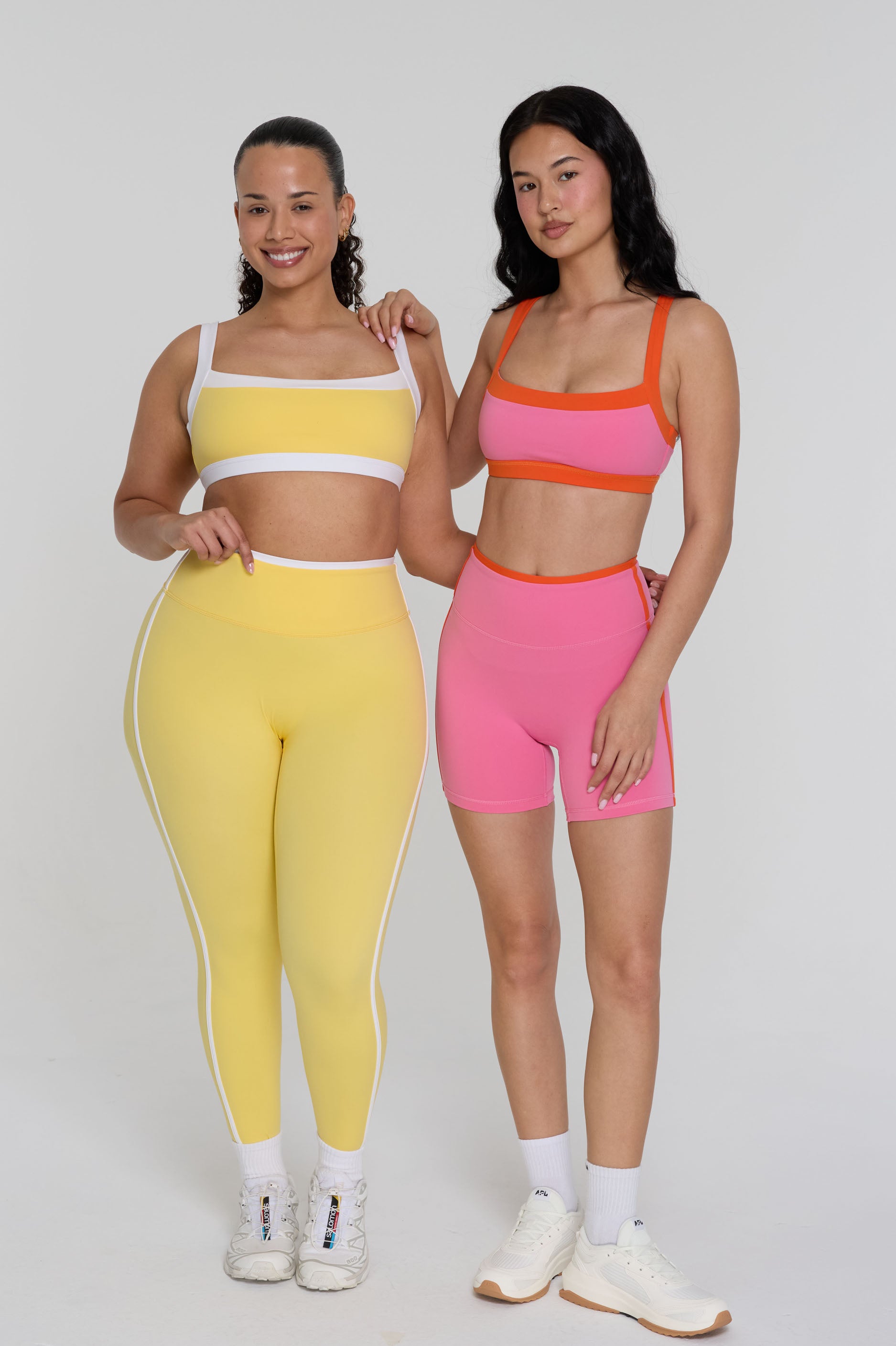 Straight Neck Bra   Daisy/White
