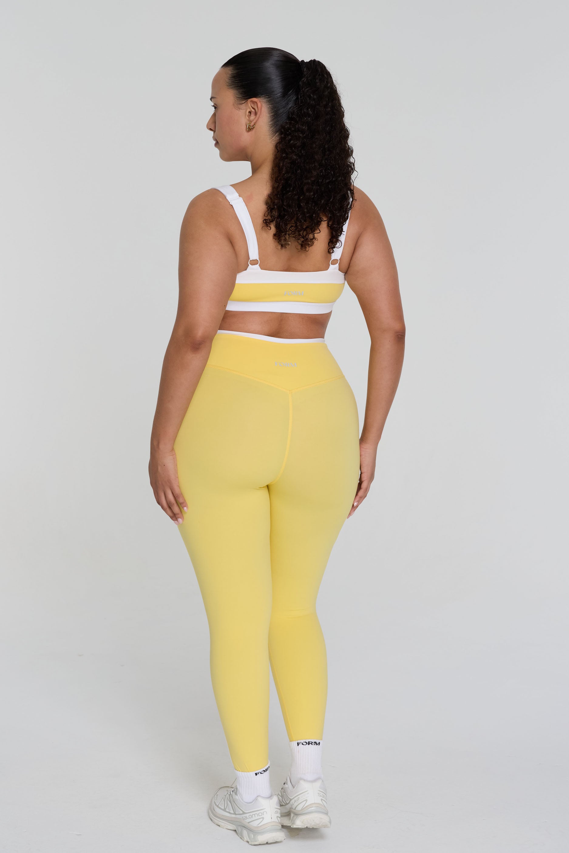Two Tone Leggings   Daisy/White
