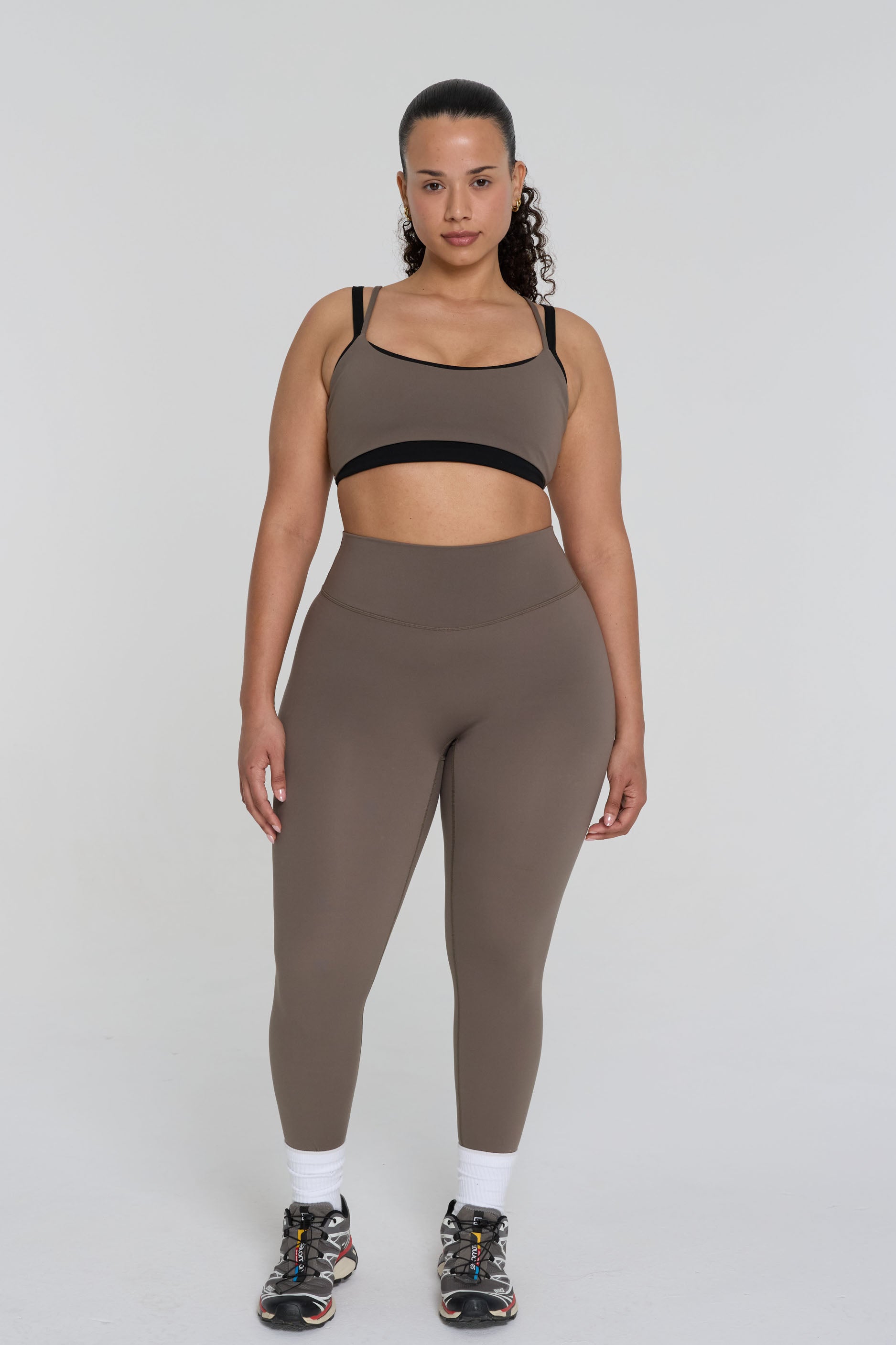 Layered Bra   Walnut
