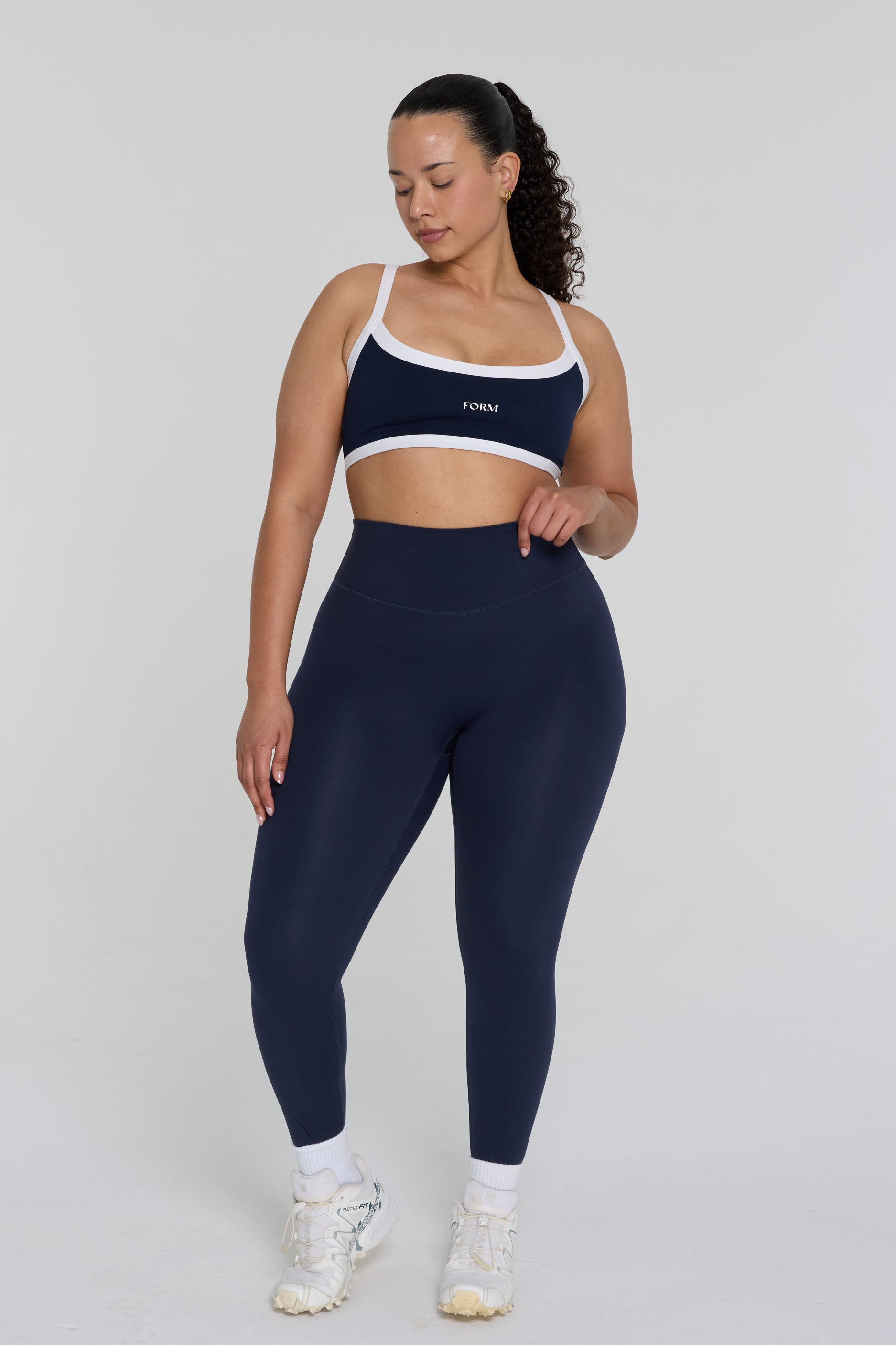 Reversible Impact Bra   Black/Navy
