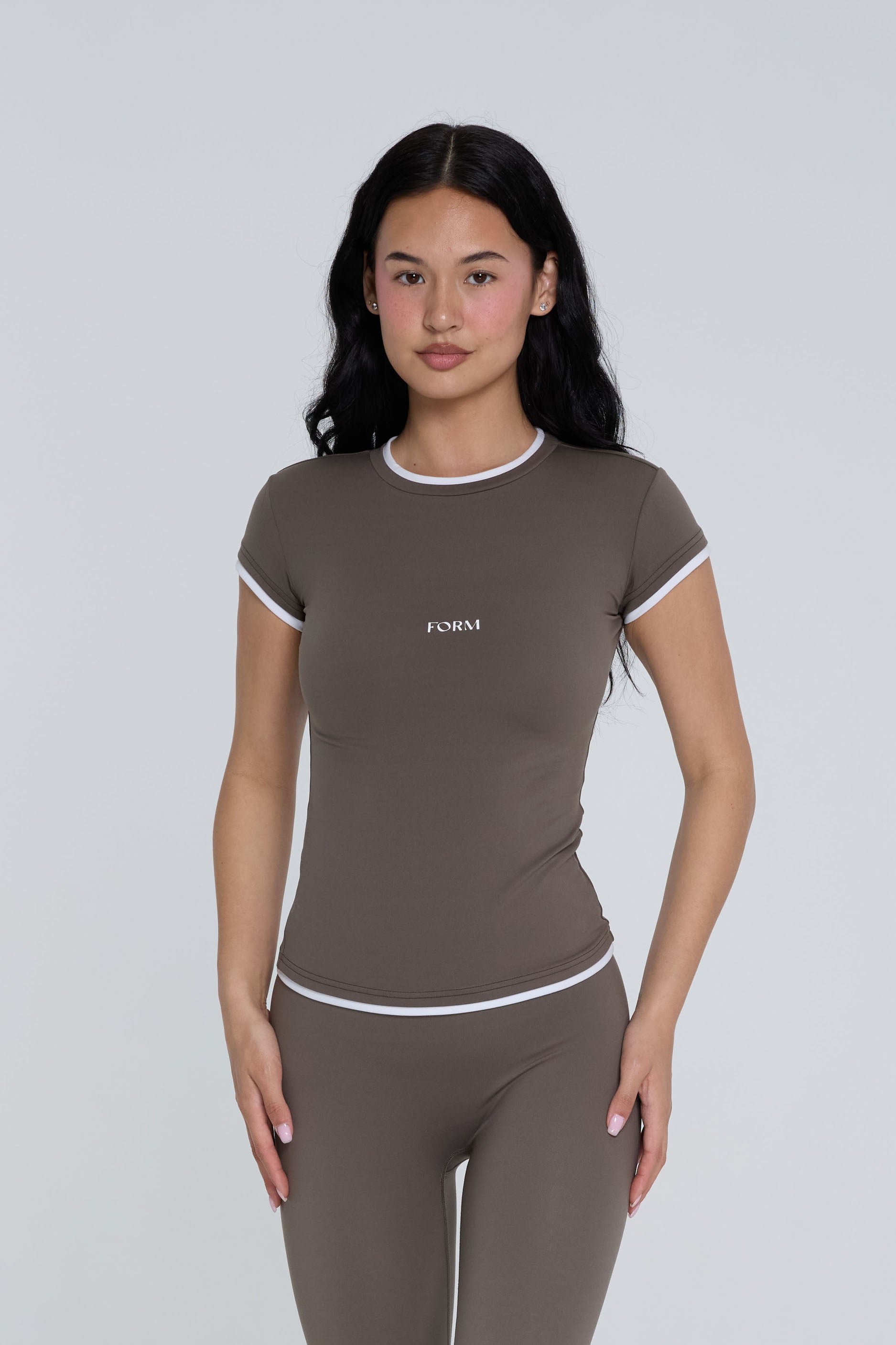 Layering Tee   Walnut
