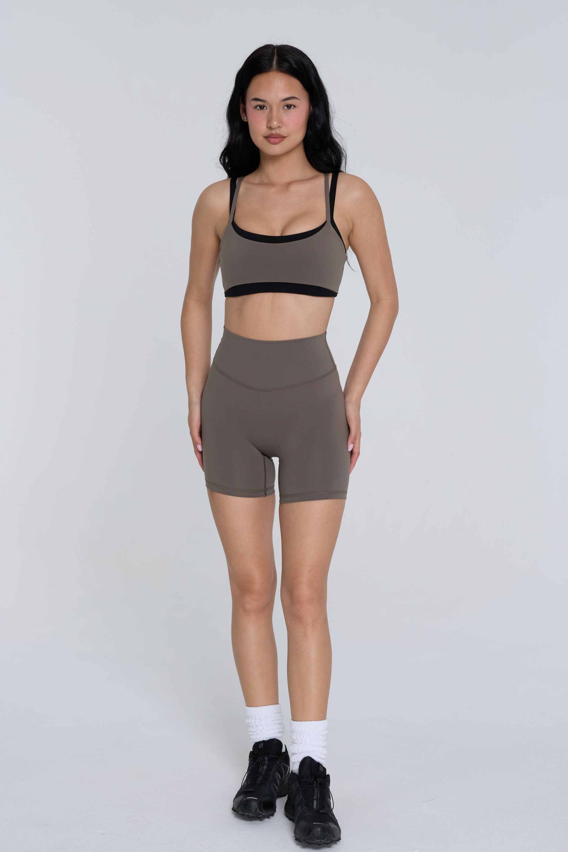 Layered Bra   Walnut
