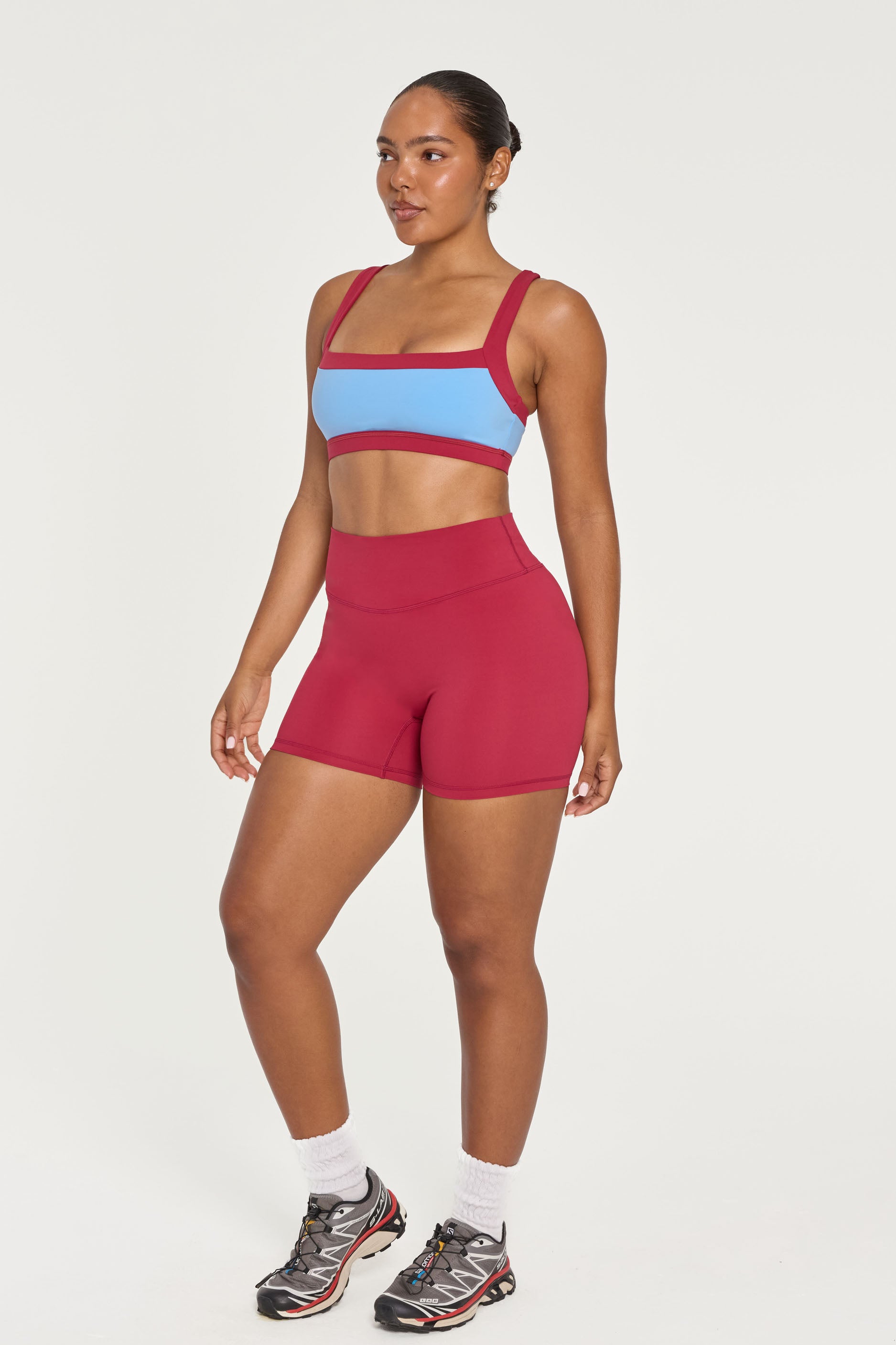 Straight Neck Bra   Baby/Berry
