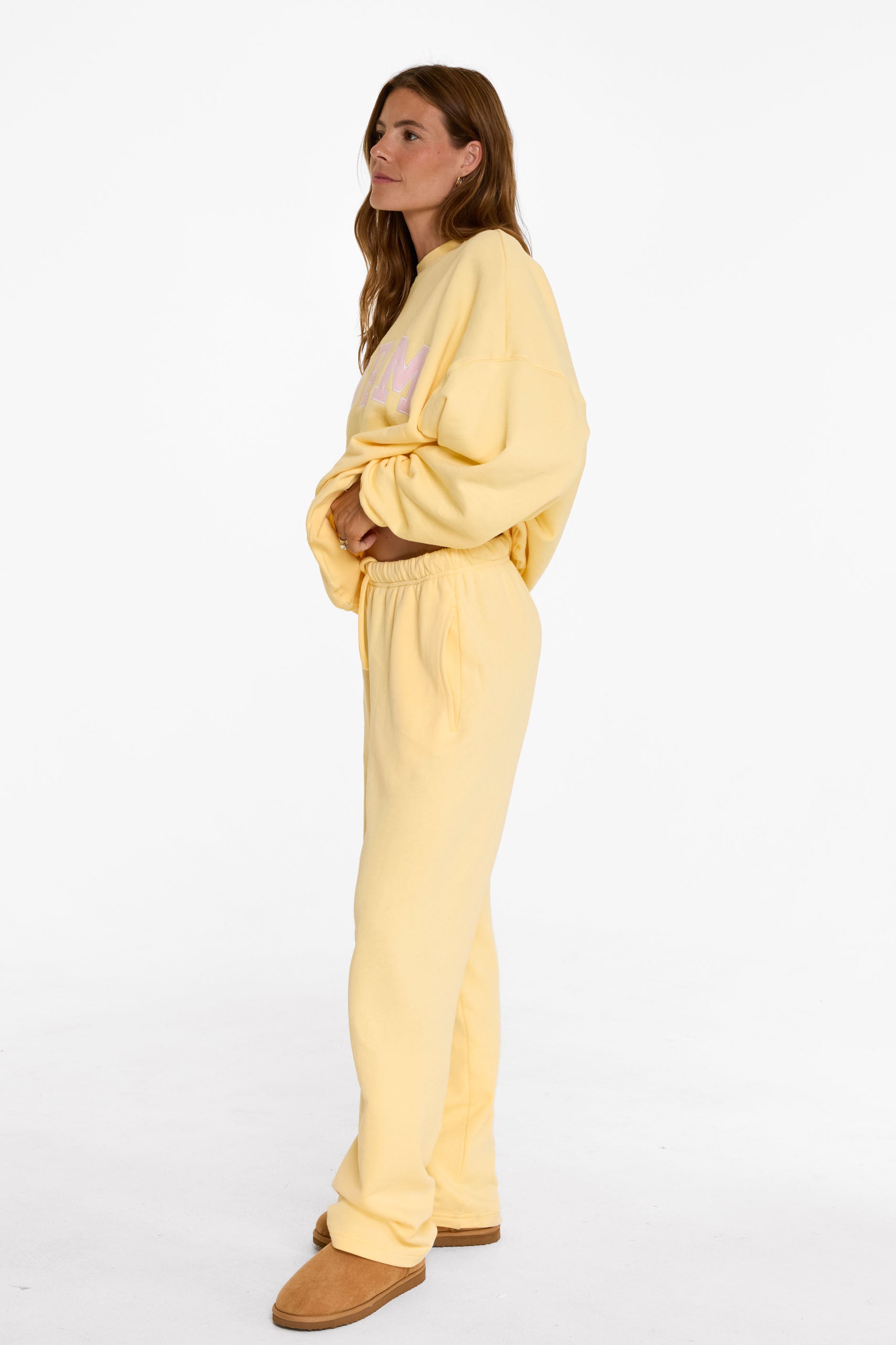 Straight Leg Sweatpants   Sunny
