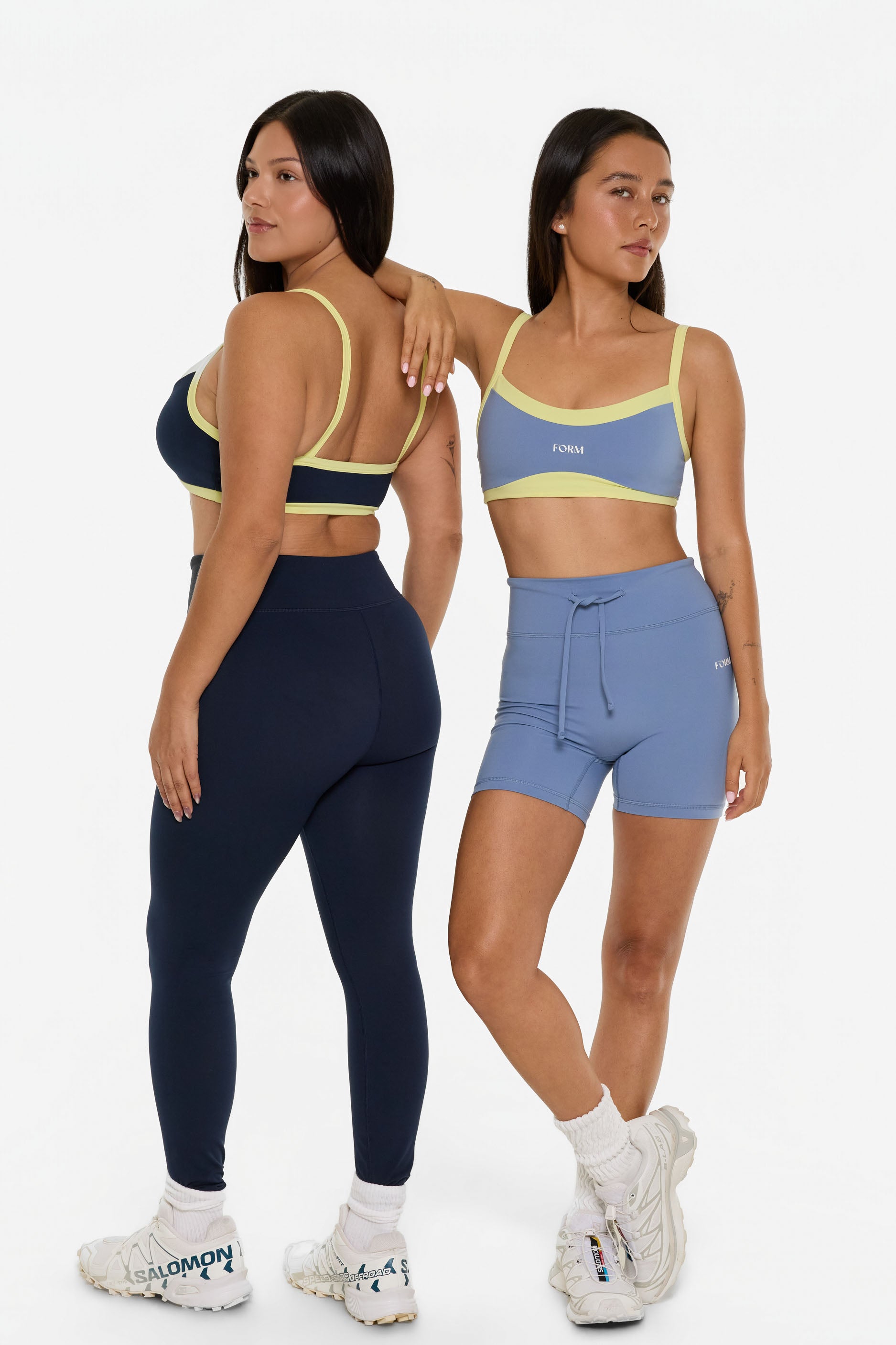 Scoop Contrast Bra   Glacier/Lemon
