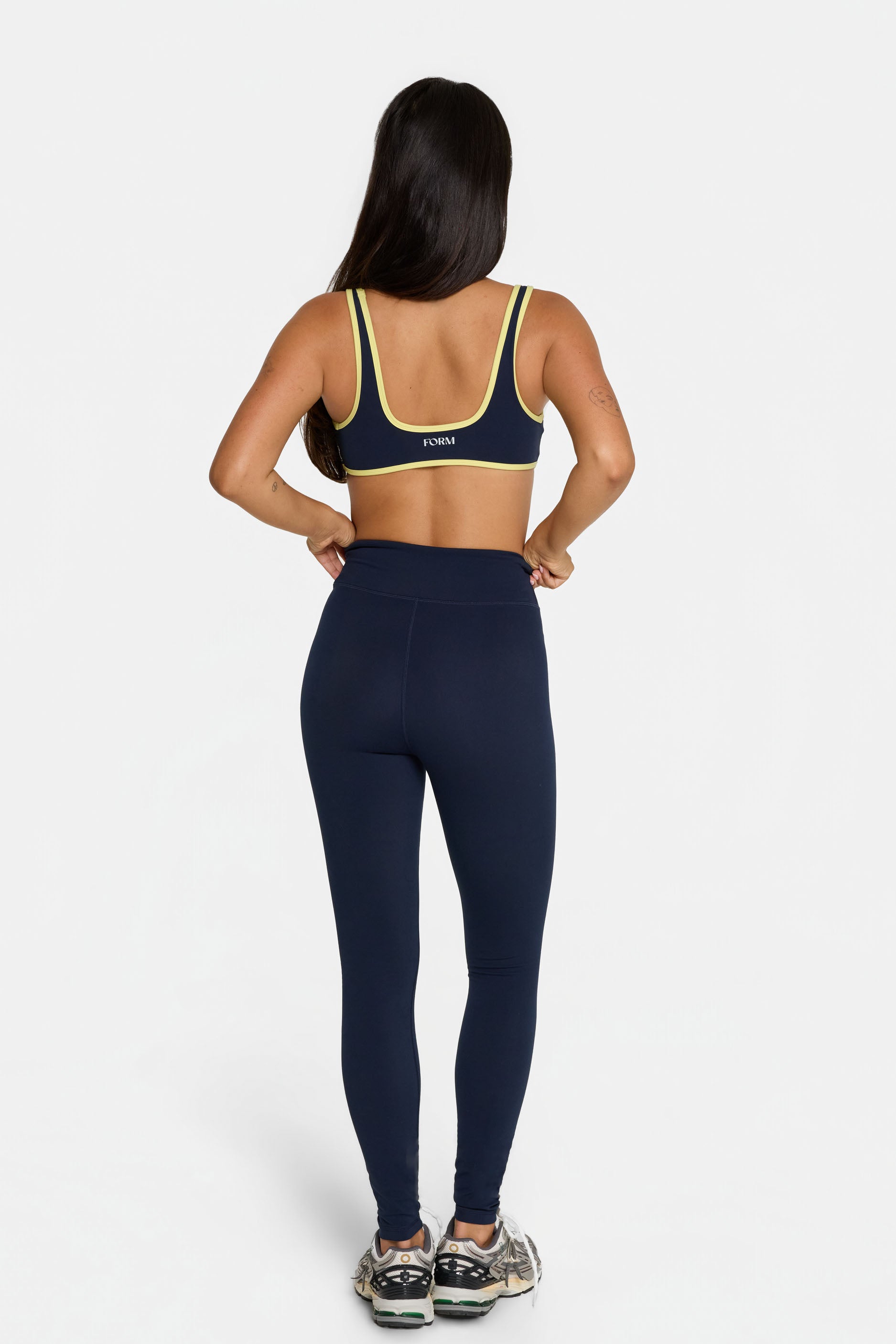 Drawstring Legging   Navy
