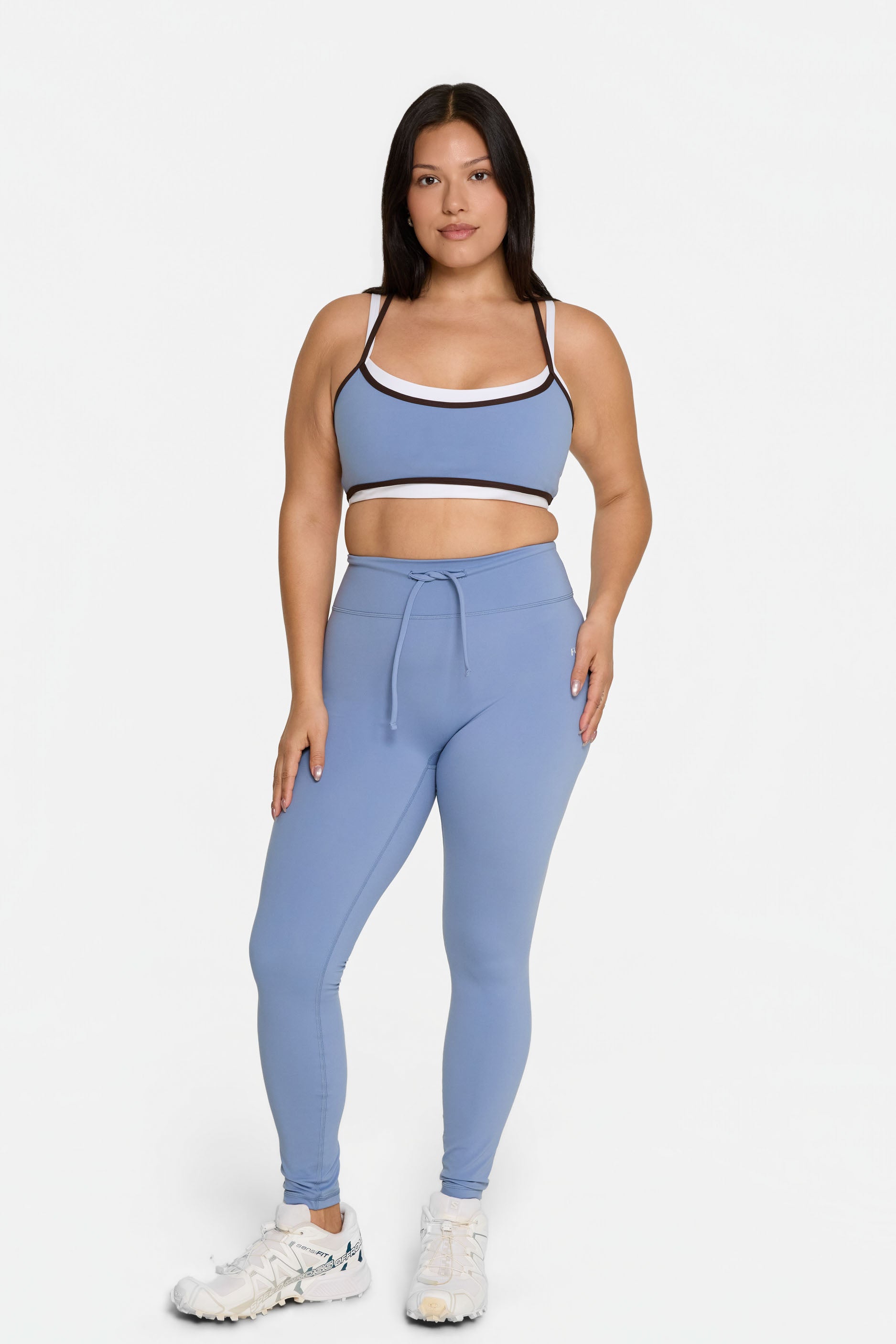 Drawstring Legging   Glacier
