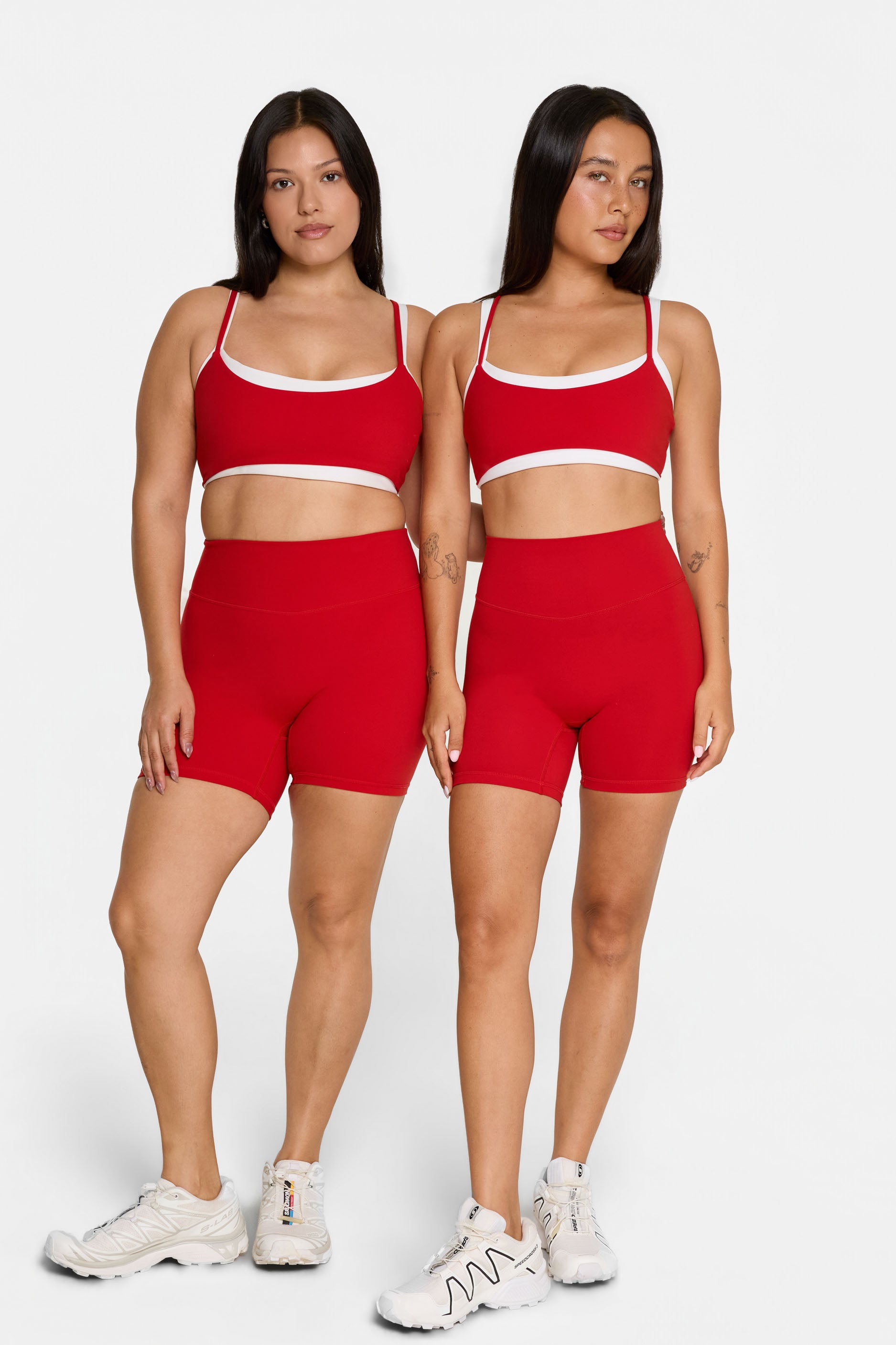 Layered Bra   Cherry

