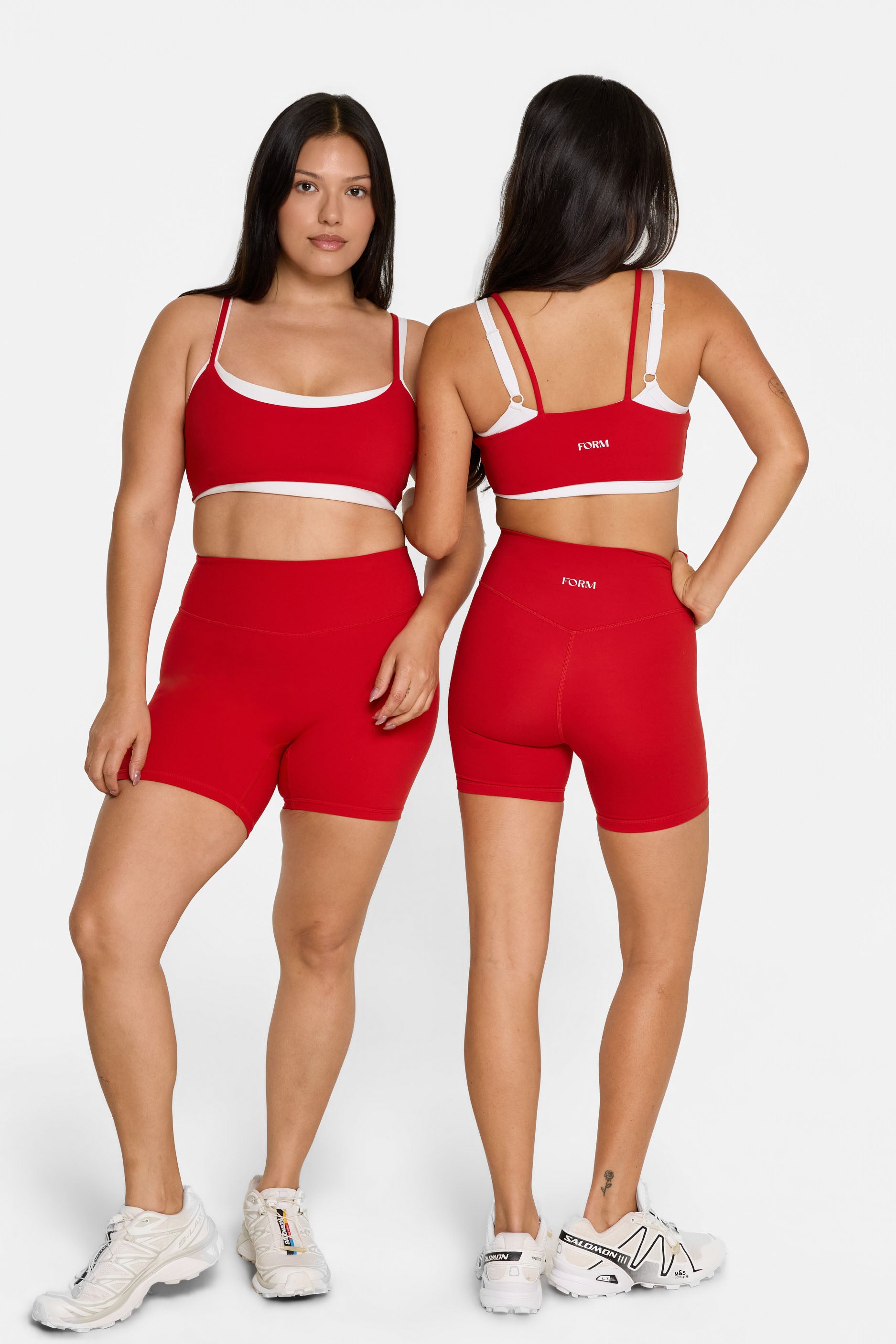 Layered Bra   Cherry
