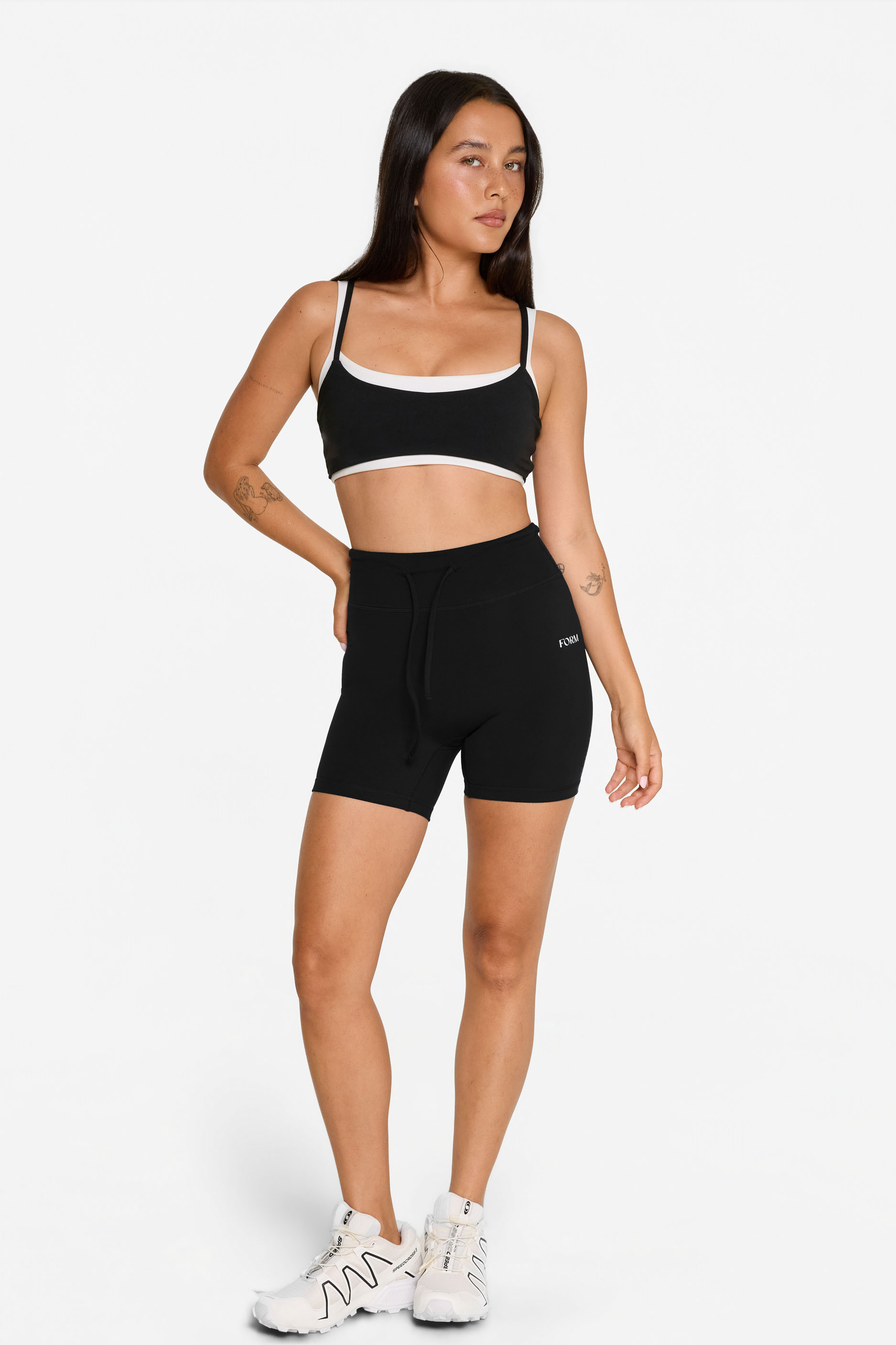 Drawstring Short   Black
