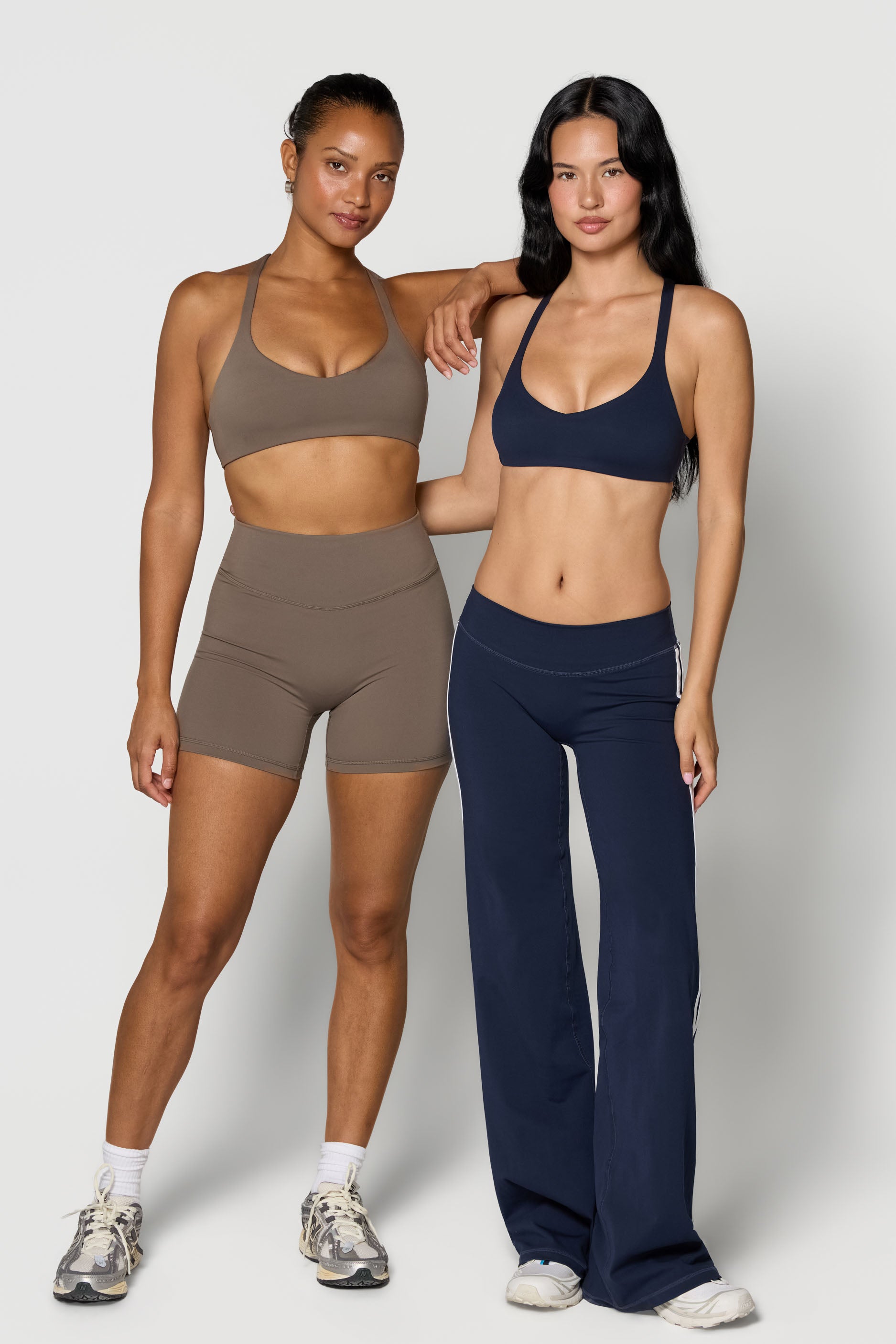 Seamless X Bra   Navy
