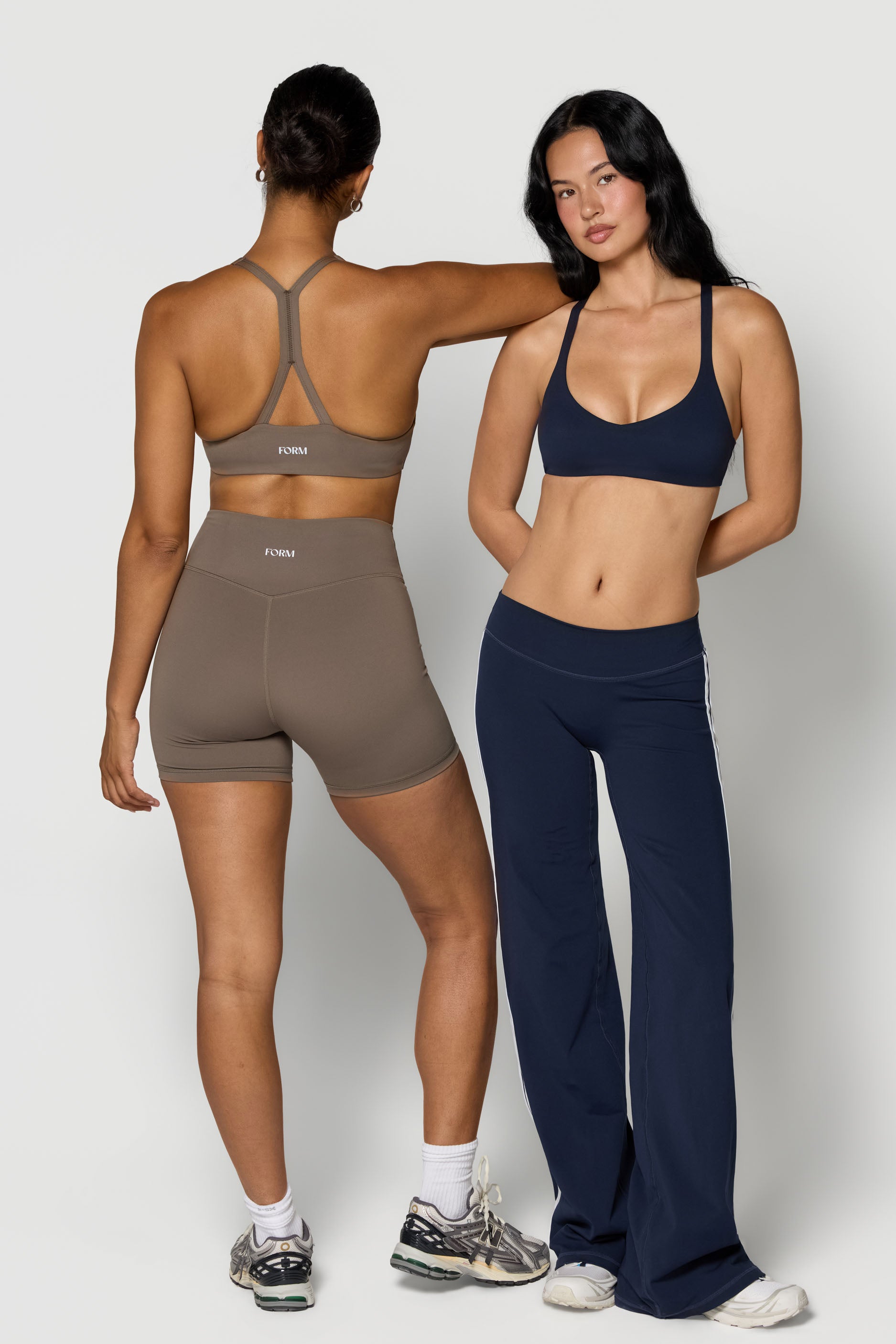 Seamless X Bra   Navy
