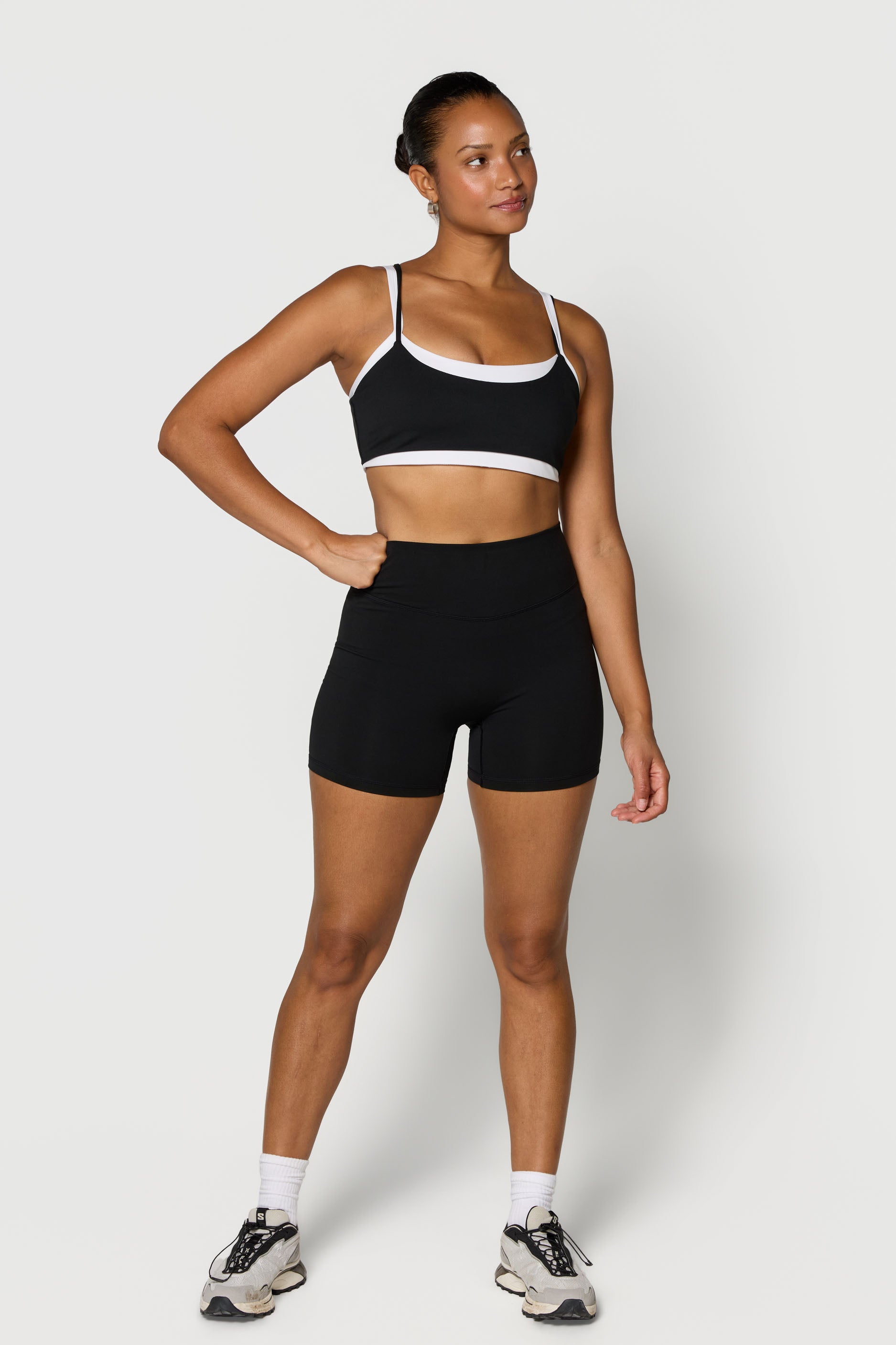 Layered Bra   Black
