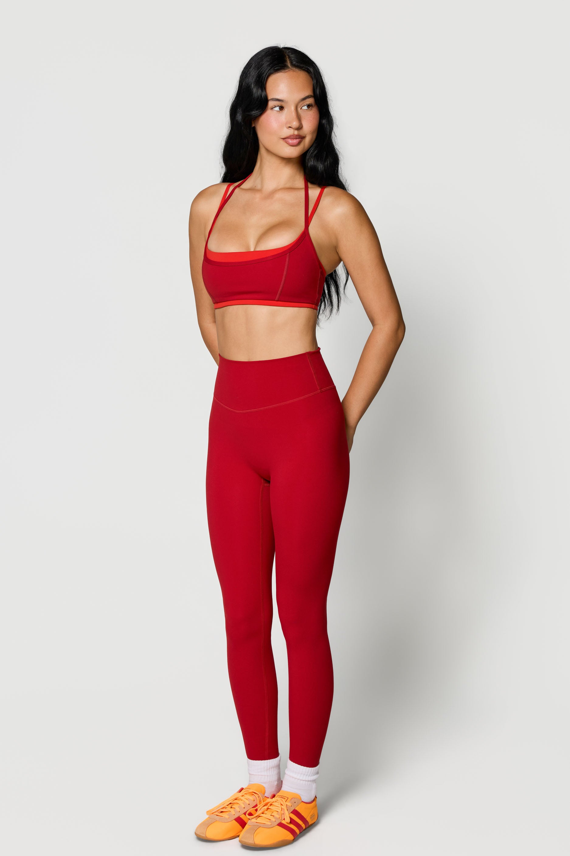 Core Leggings   Ruby
