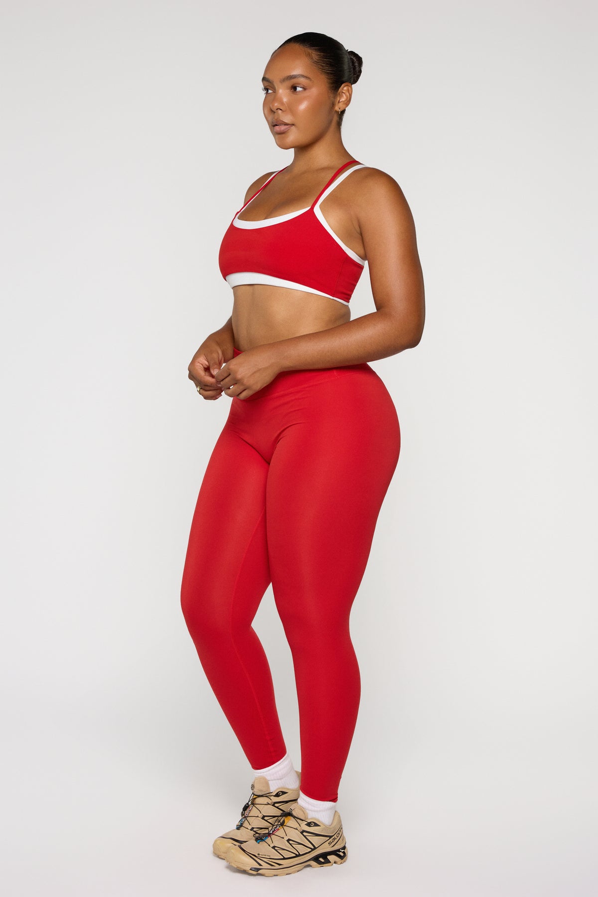 Layered Bra   Cherry
