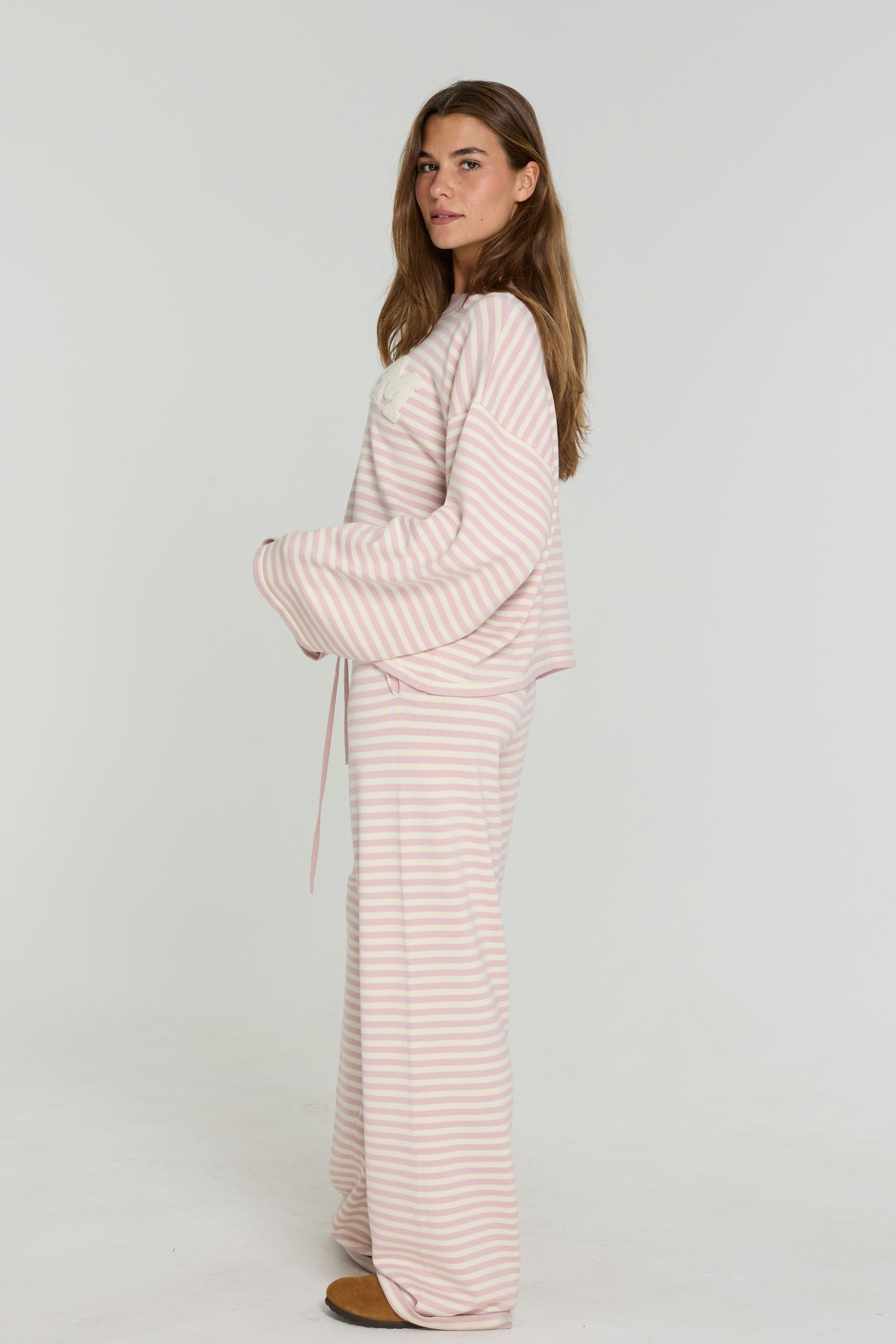Knit Drawstring Pants   Valentine
