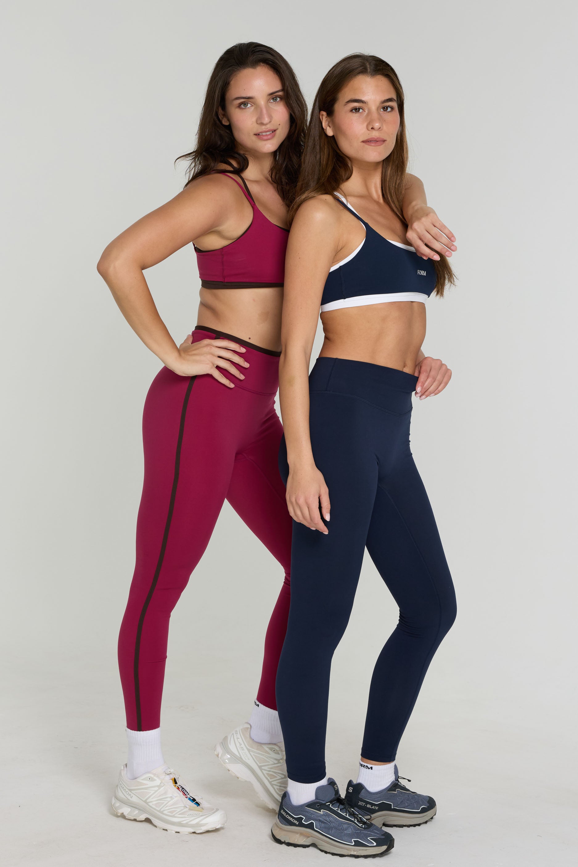 Criss Cross Layered Bra   Crush/Espresso
