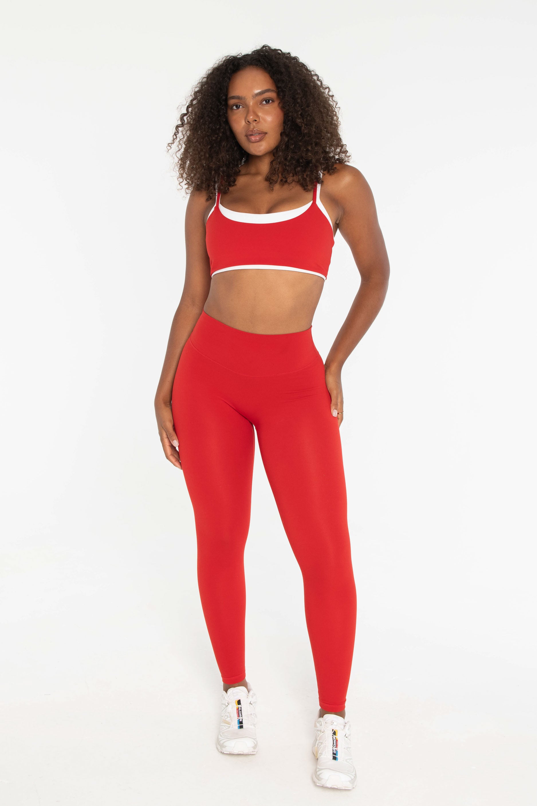 Layered Bra   Cherry
