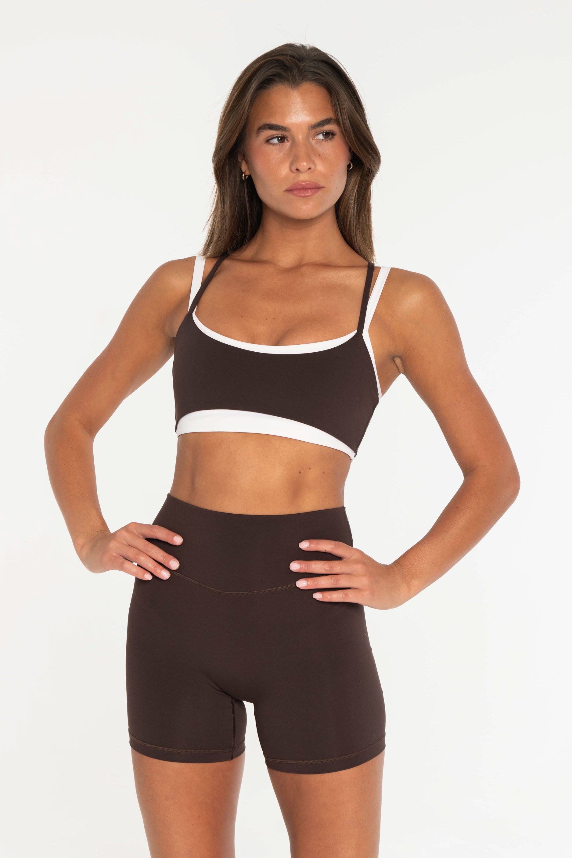 Layered Bra   Espresso
