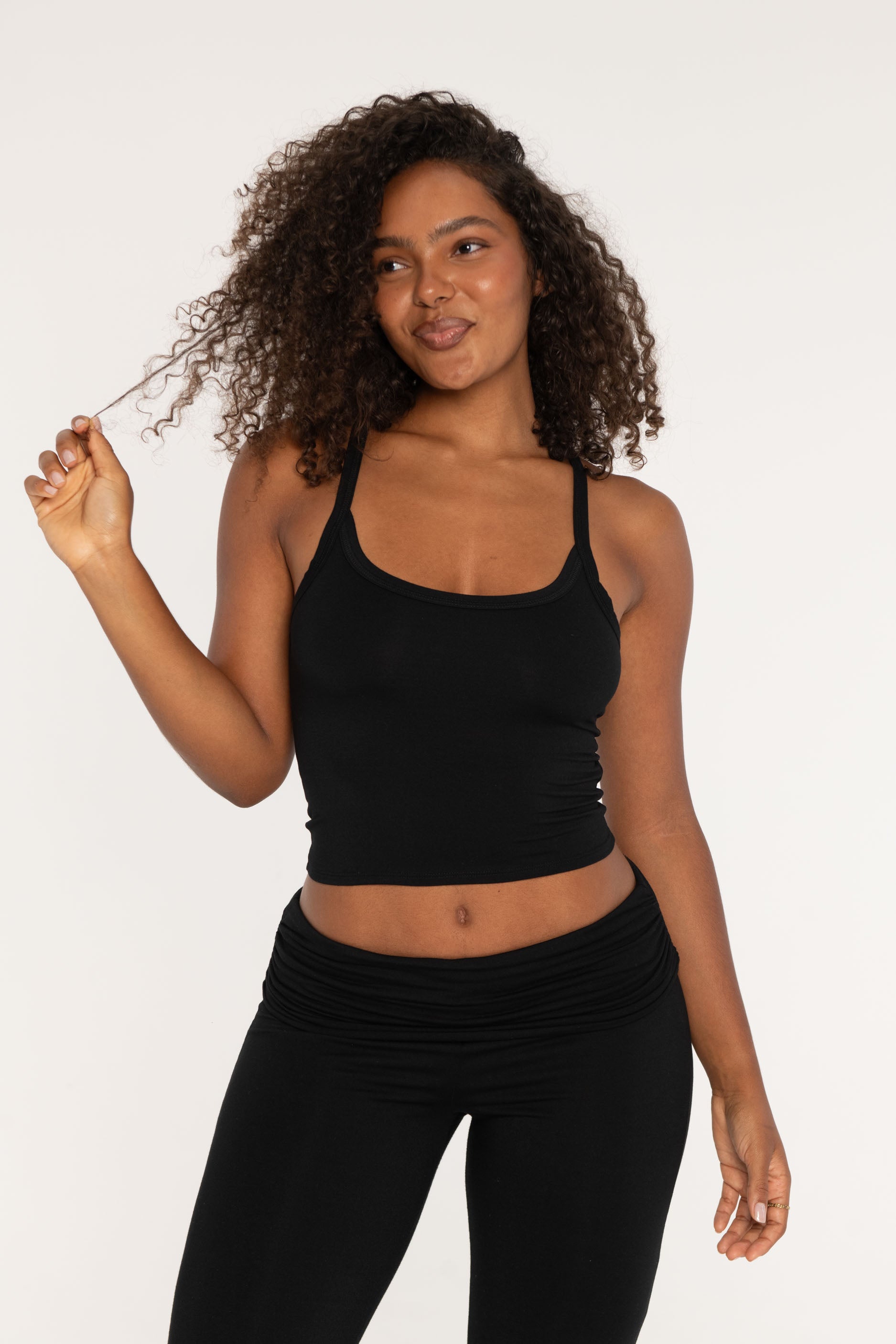 Lounge Tank   Black
