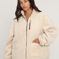 Sherpa Jacket - Cream