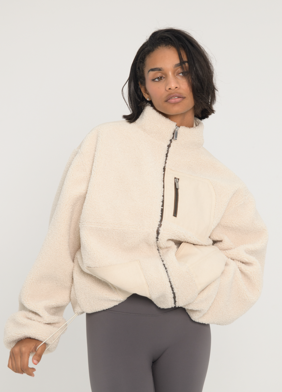 Sherpa Jacket - Cream