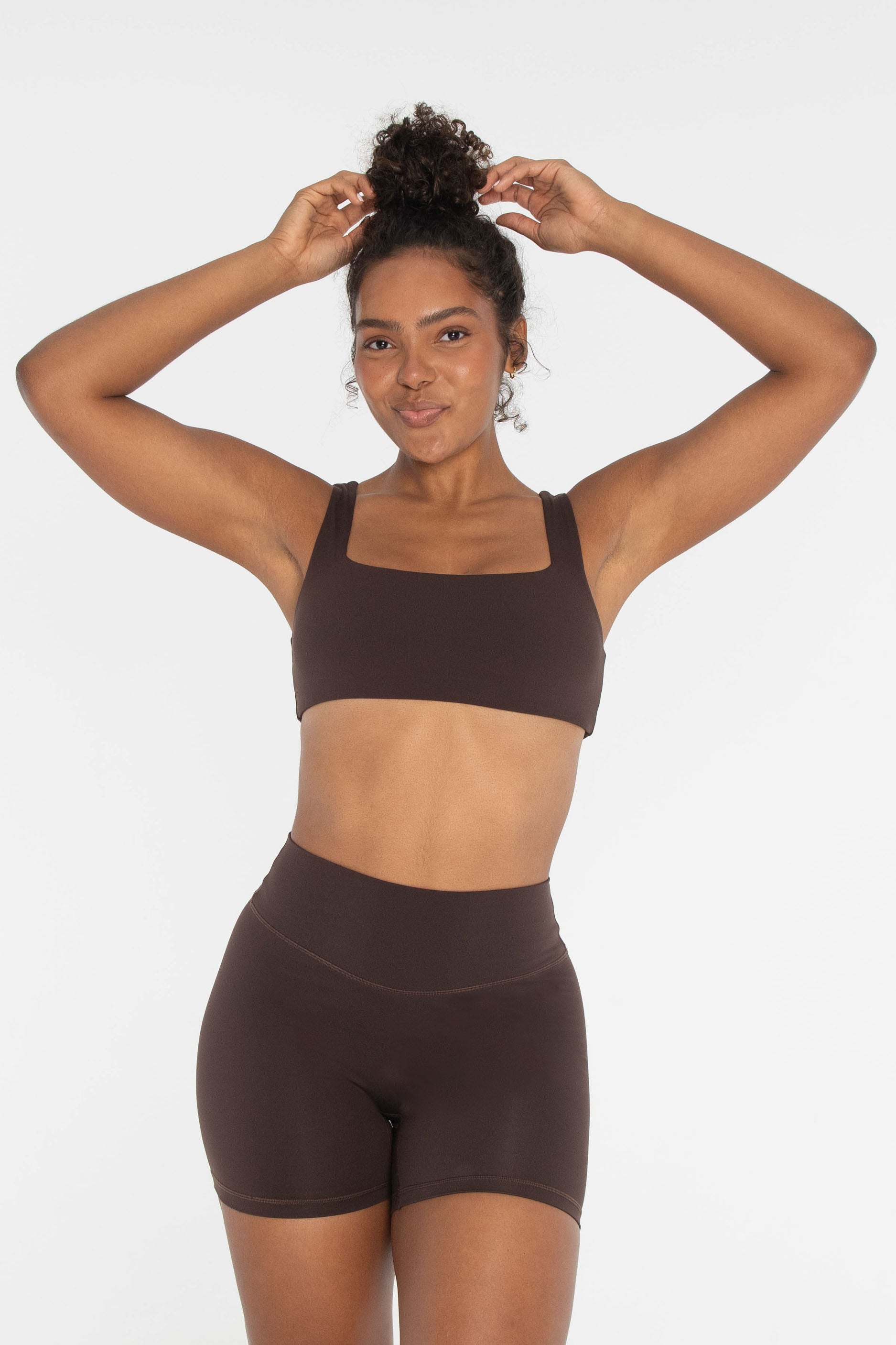 Square Bra    Espresso
