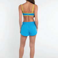 Nylon Shorts - Aqua