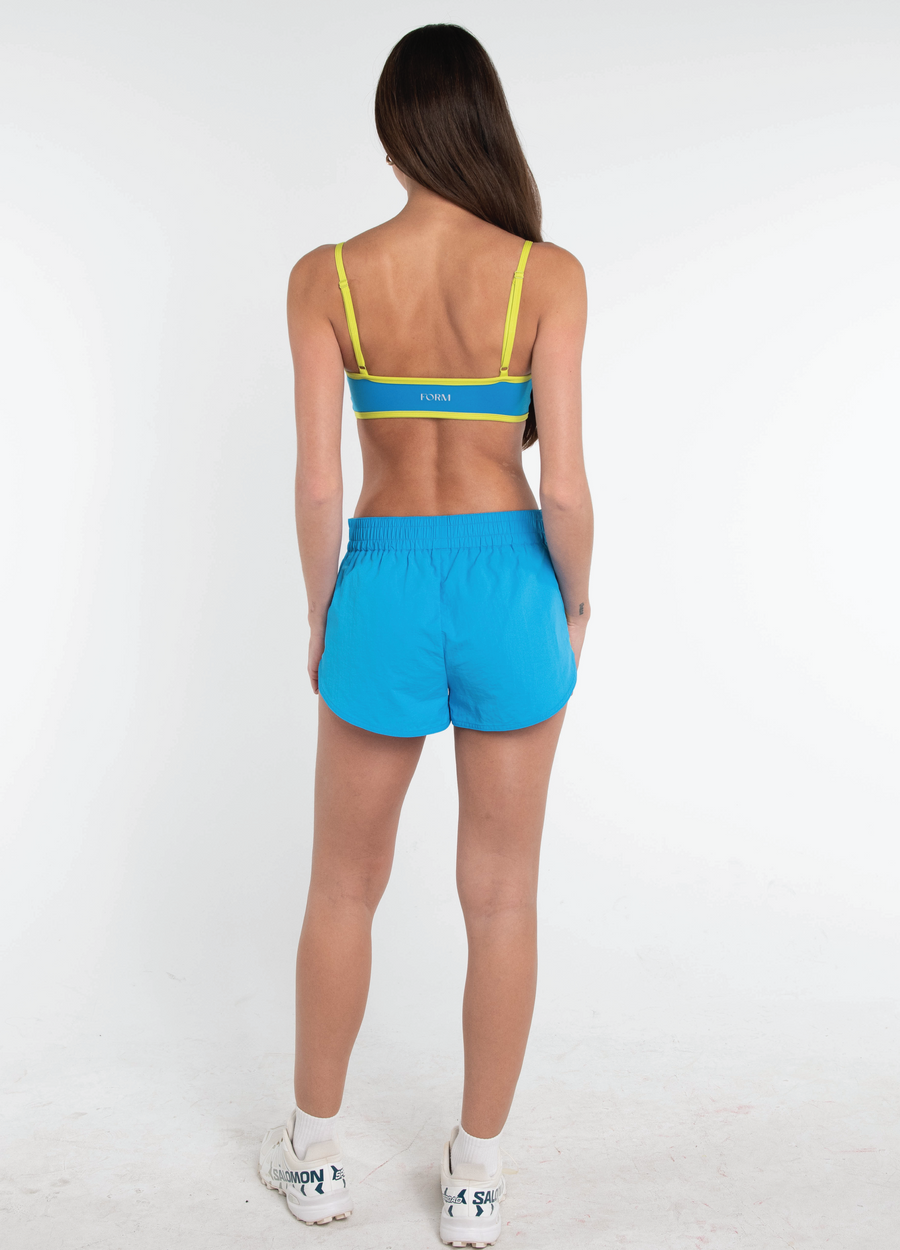 Nylon Shorts - Aqua