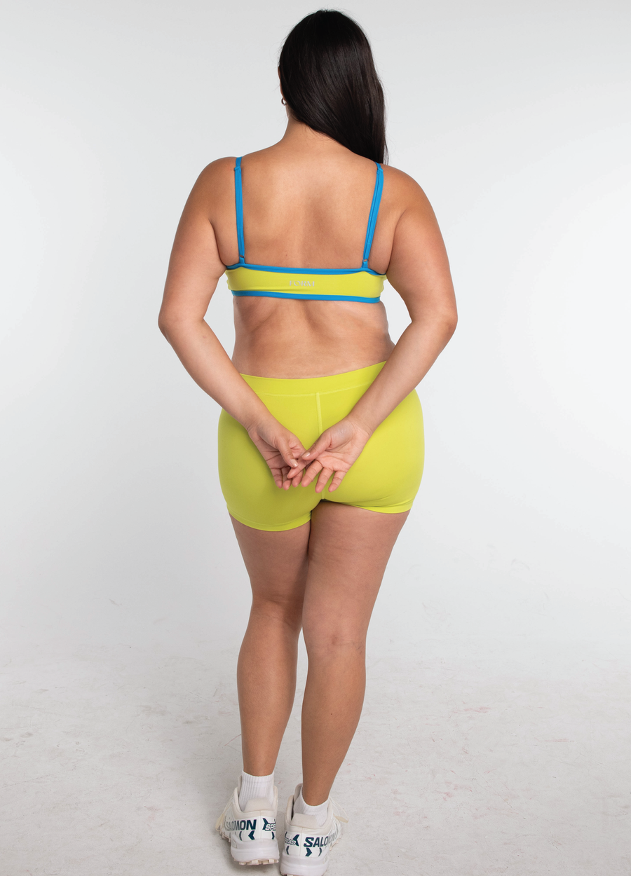 Triangle Bra - Lime