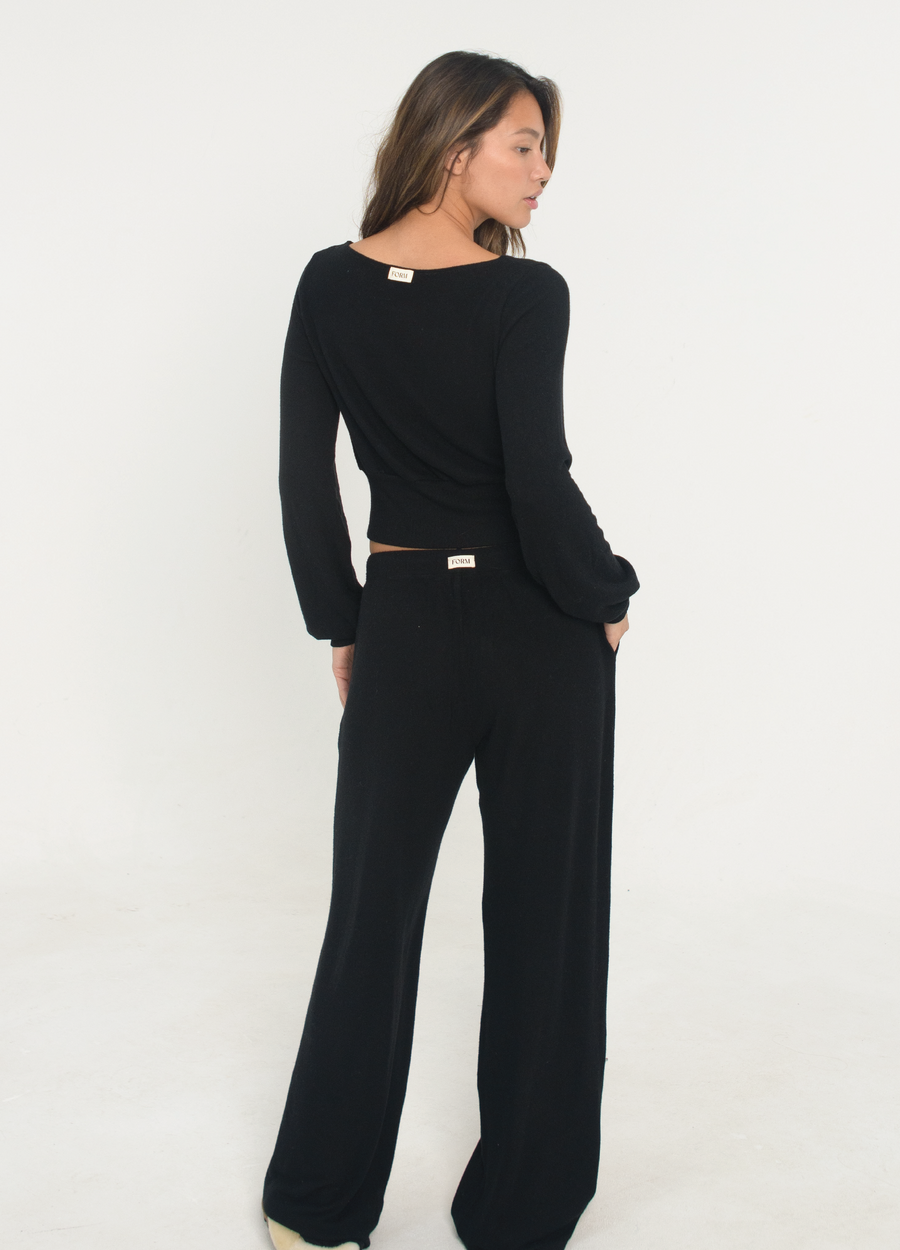 Sweater Pants - Black