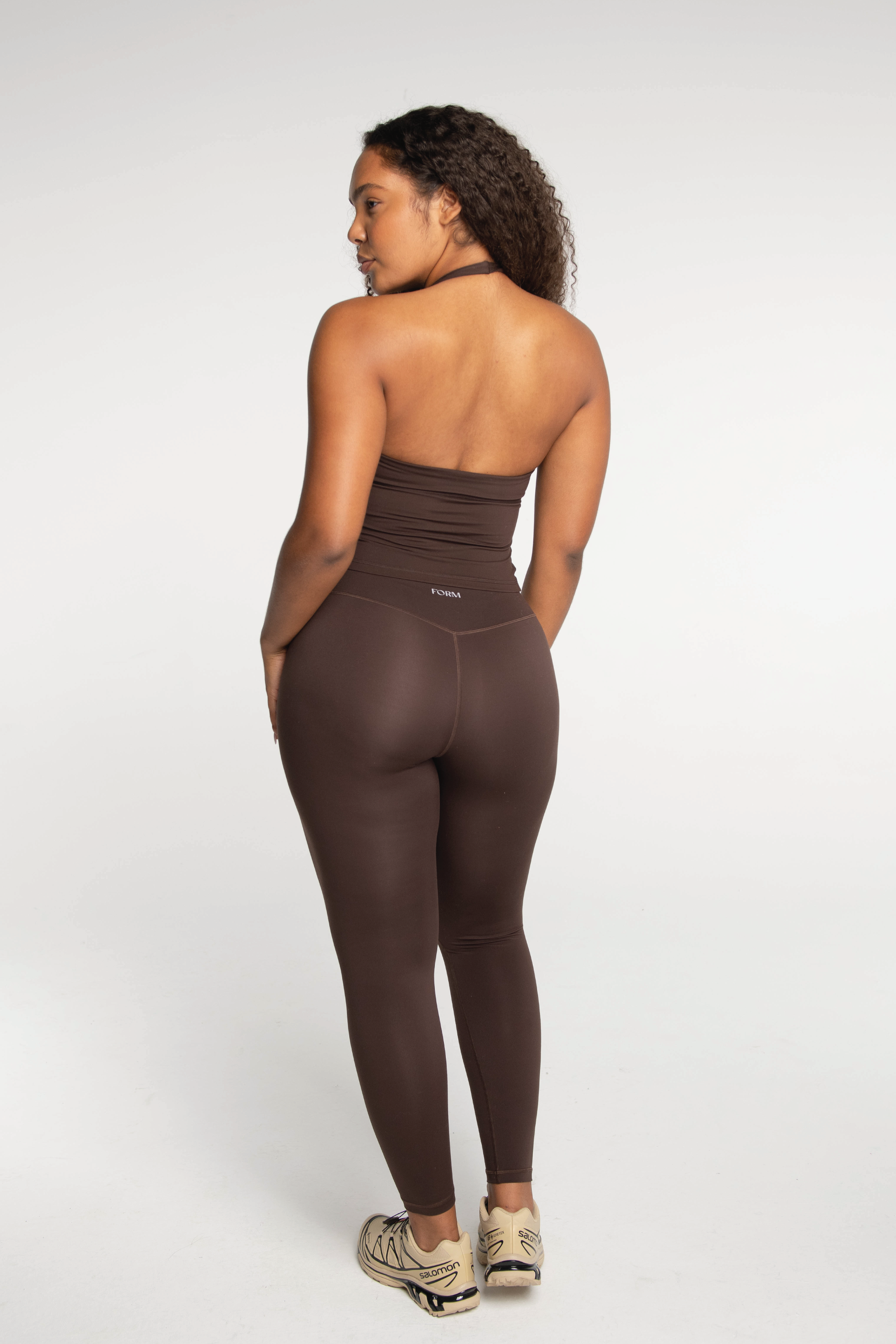 Halter Tank   Espresso
